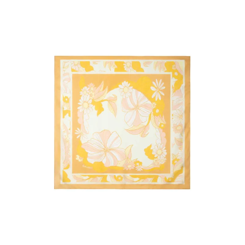 Retro Floral Scarf sold by Lack Of Color