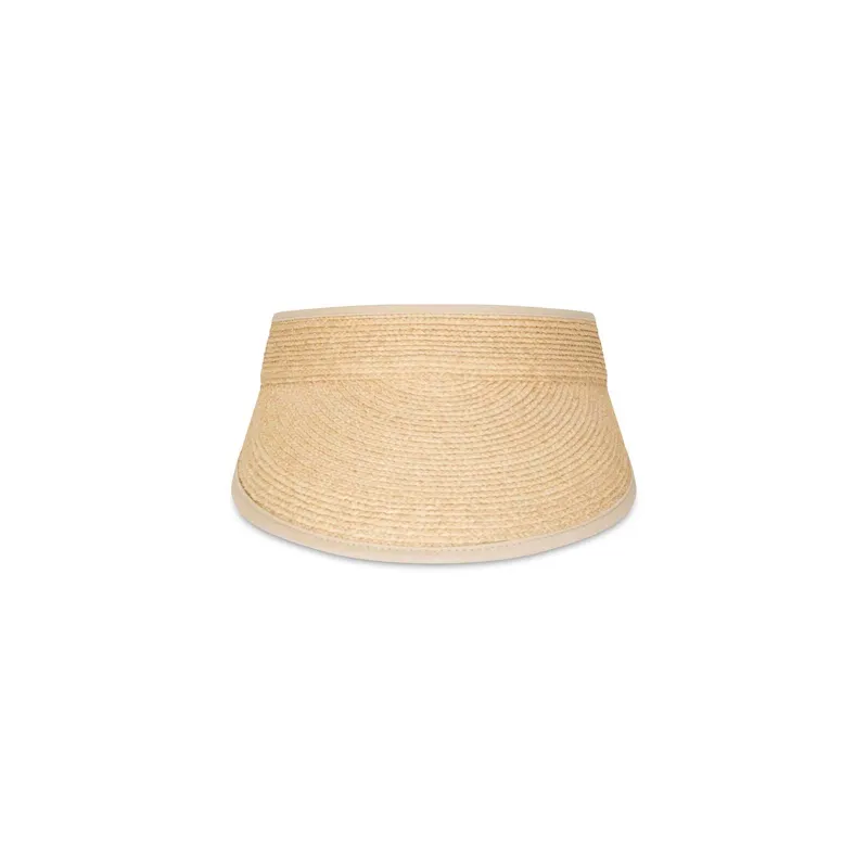 Elastic Visor - Raffia sold by Lack Of Color