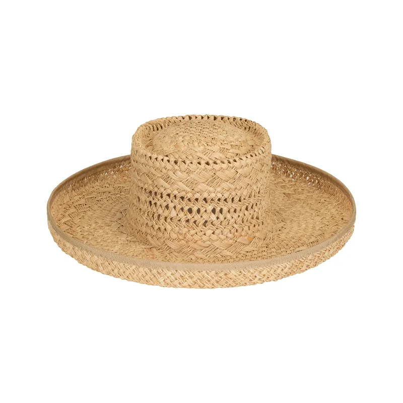 Lawson Boater - Raffia sold by Lack Of Color