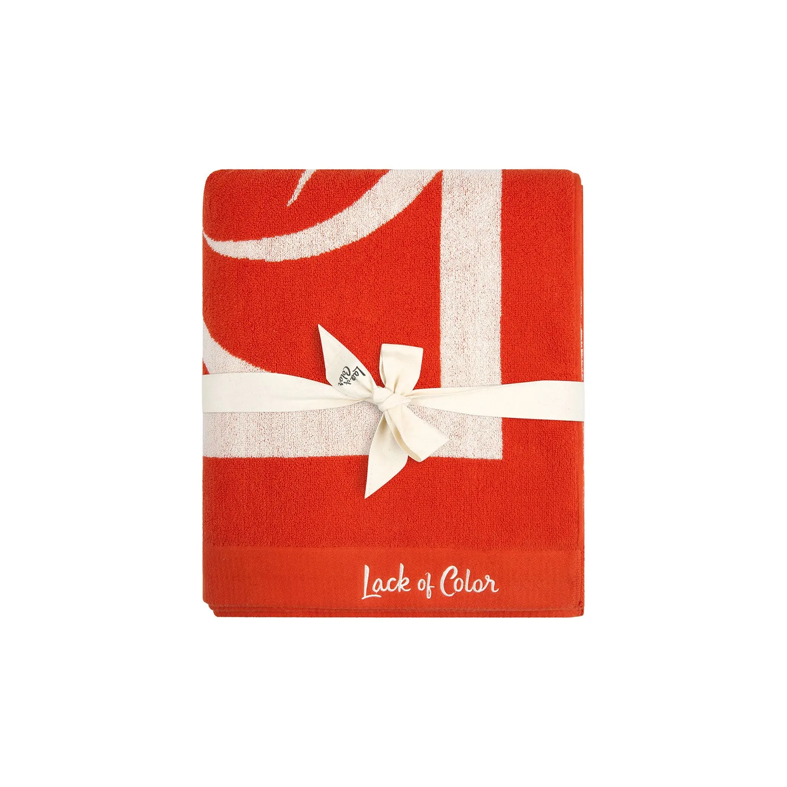 Shore Thing Towel - Flame sold by Lack Of Color product image thumbnail 3