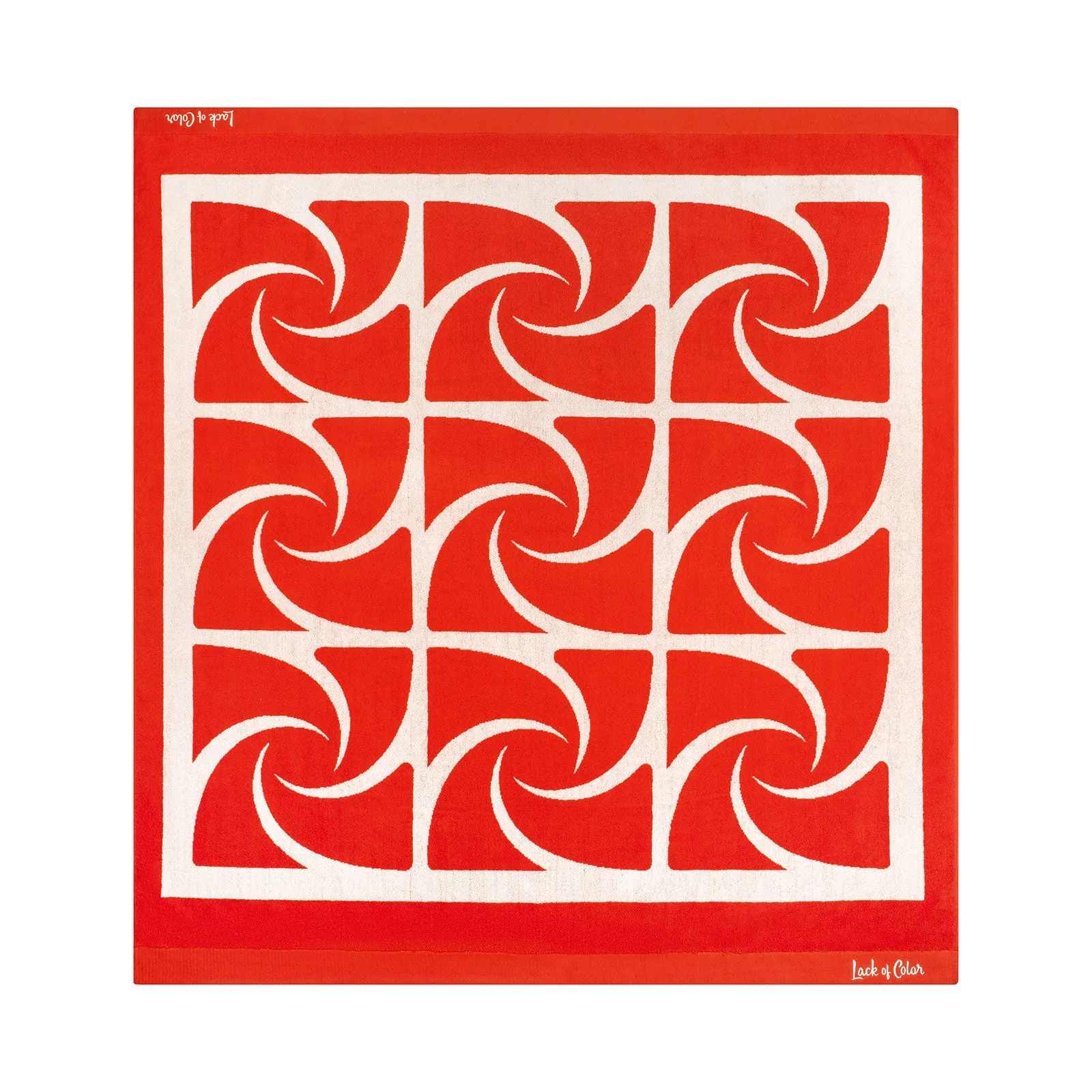 Shore Thing Towel - Flame sold by Lack Of Color