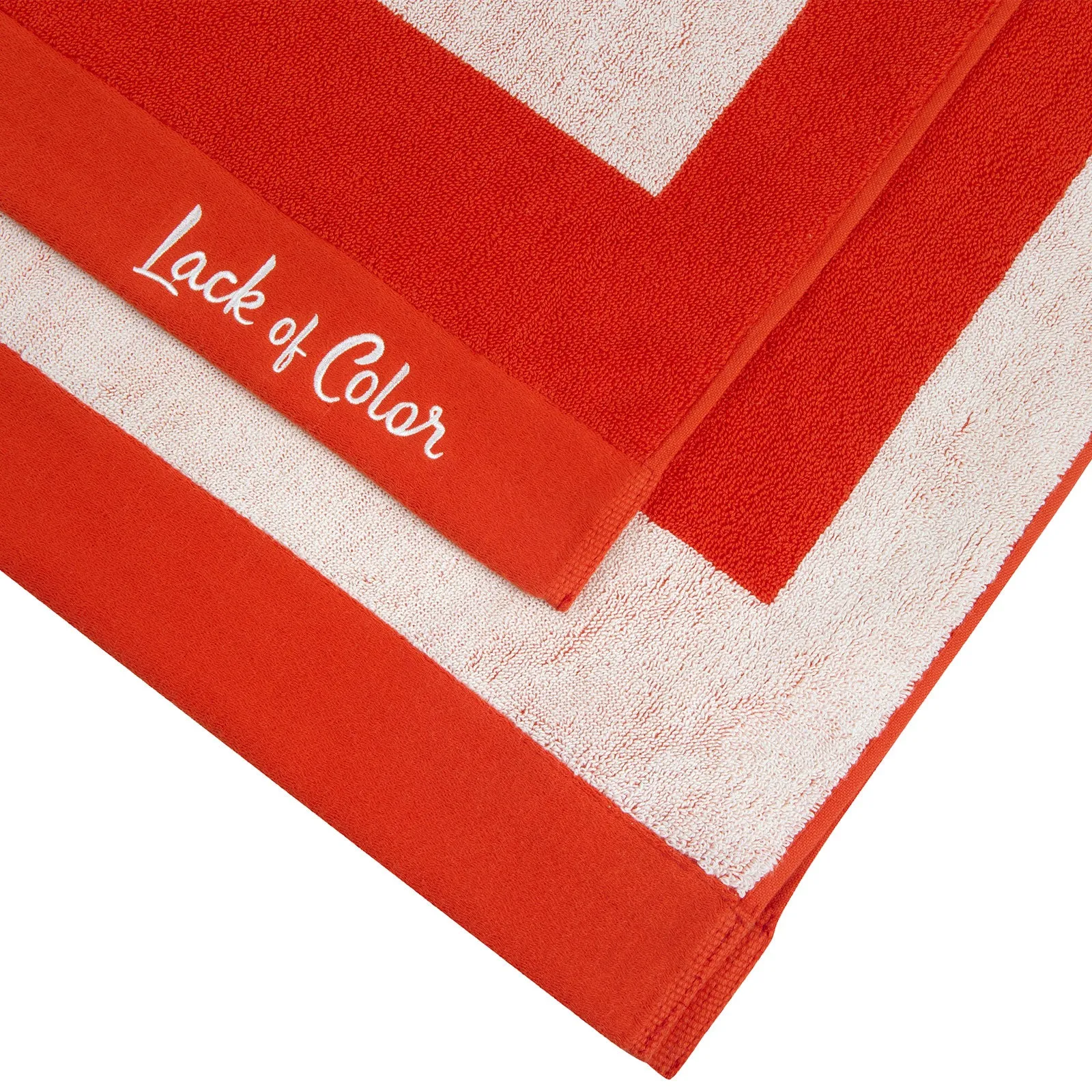 Shore Thing Towel - Flame sold by Lack Of Color product image thumbnail 4