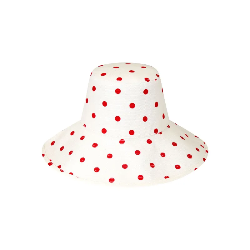 Holiday Bucket - Polka Dot Red sold by Lack Of Color