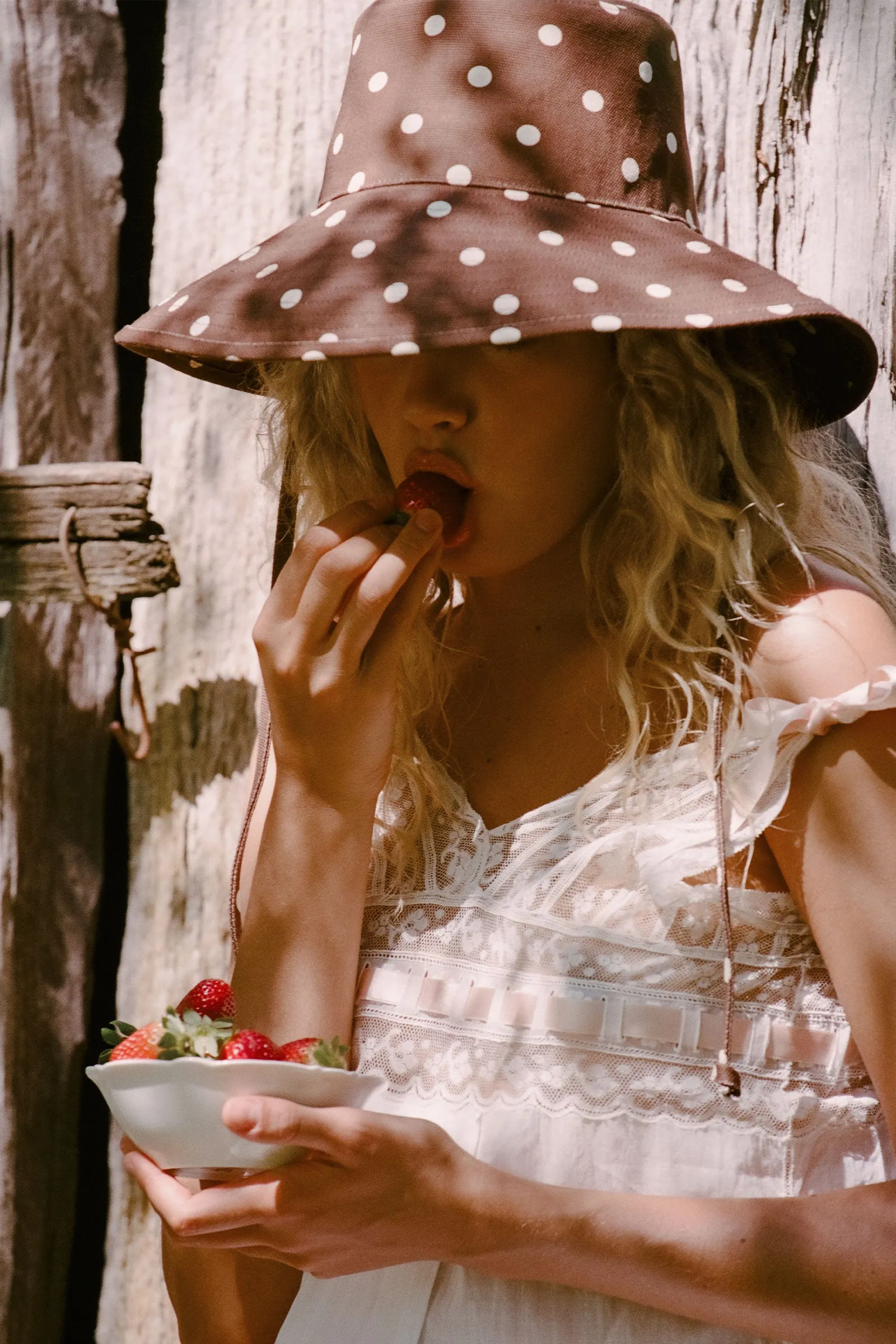 Holiday Bucket - Polka Dot Coco sold by Lack Of Color product image thumbnail 5