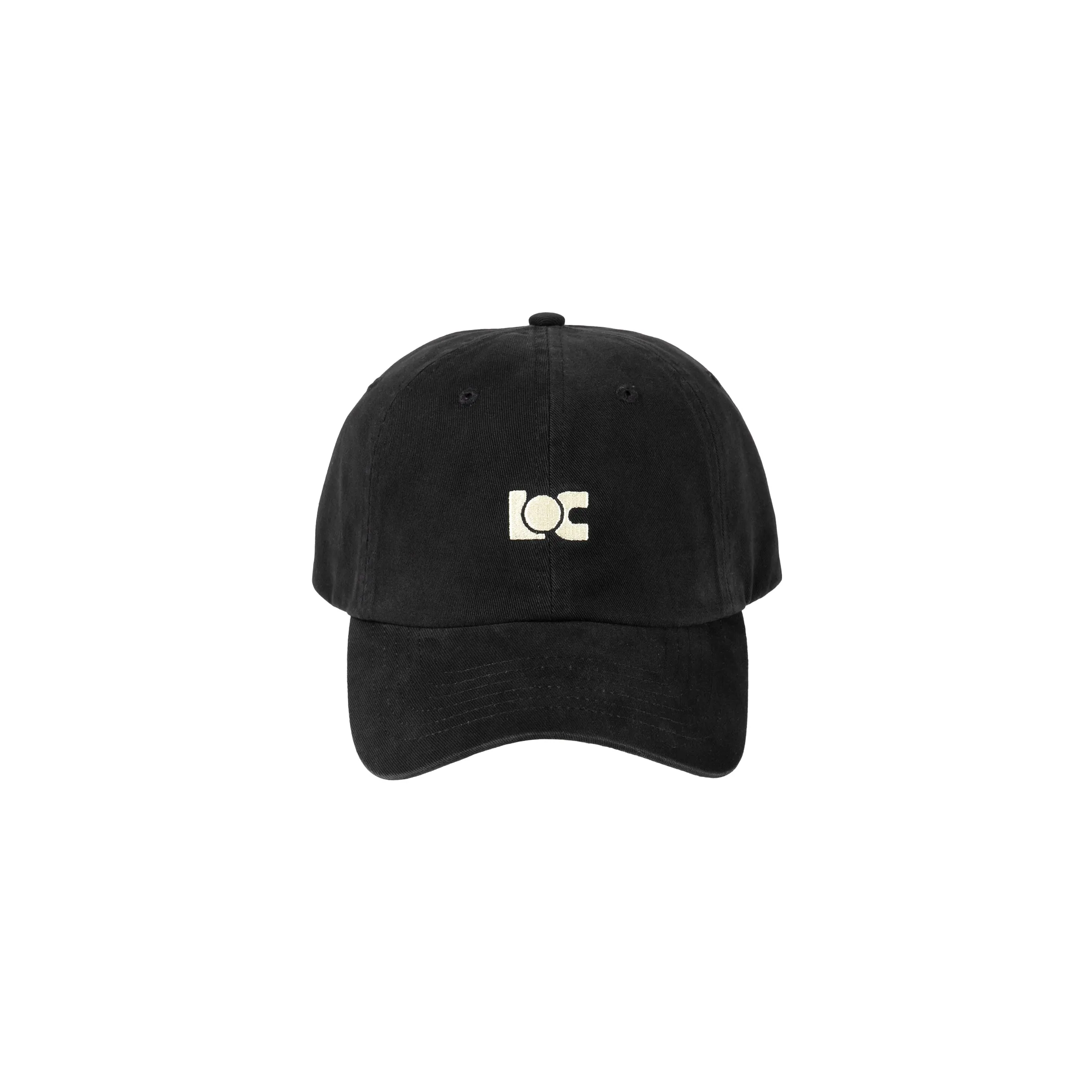 The LOC Cap - Washed Black sold by Lack Of Color