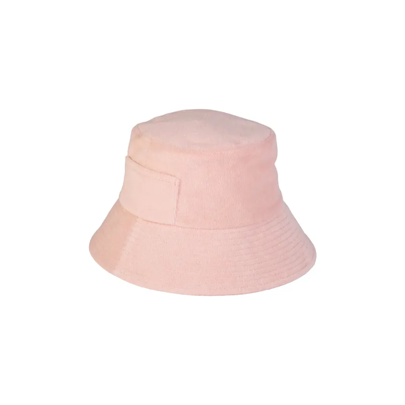 Wave Bucket - Pastel Pink Terry sold by Lack Of Color