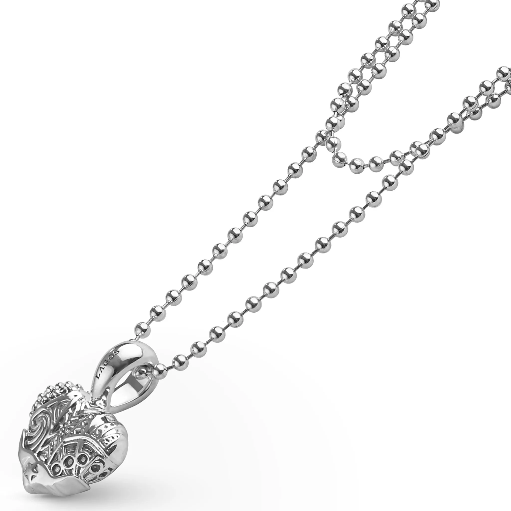 Hearts of LAGOS Silver Heart of Texas Pendant Necklace sold by LAGOS product image thumbnail 4