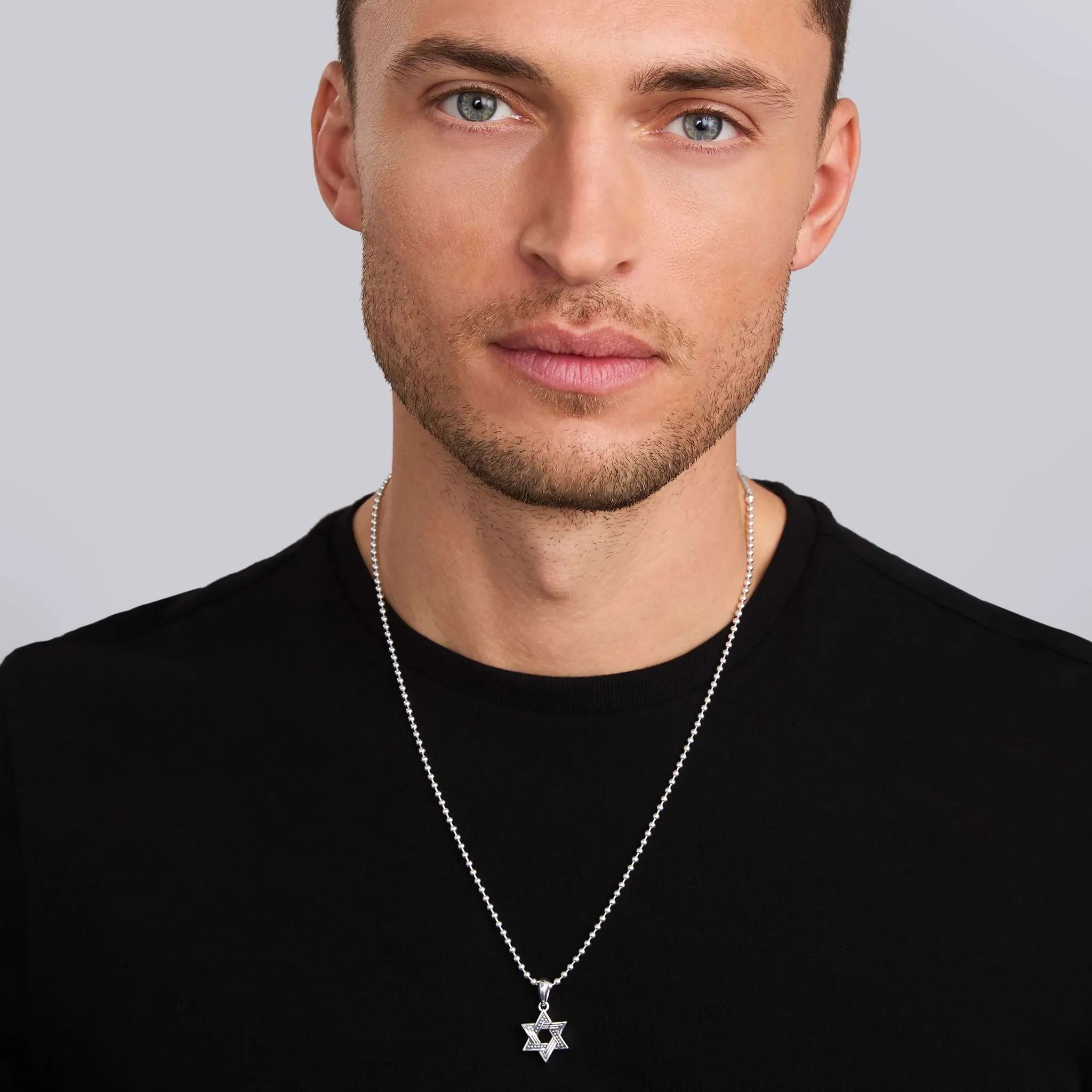 Anthem Small Silver Star of David Amulet sold by LAGOS product image thumbnail 2