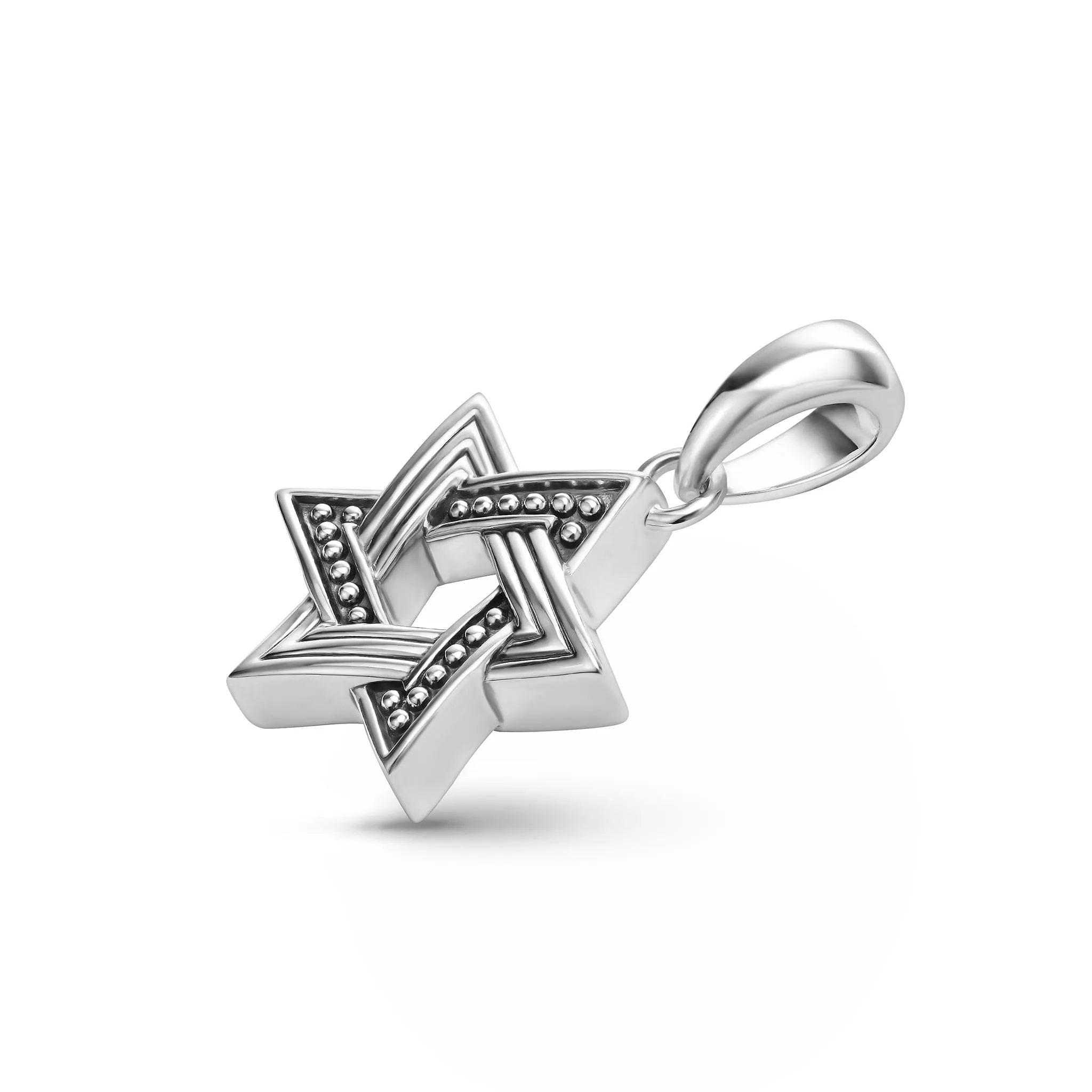 Anthem Small Silver Star of David Amulet sold by LAGOS product image thumbnail 3