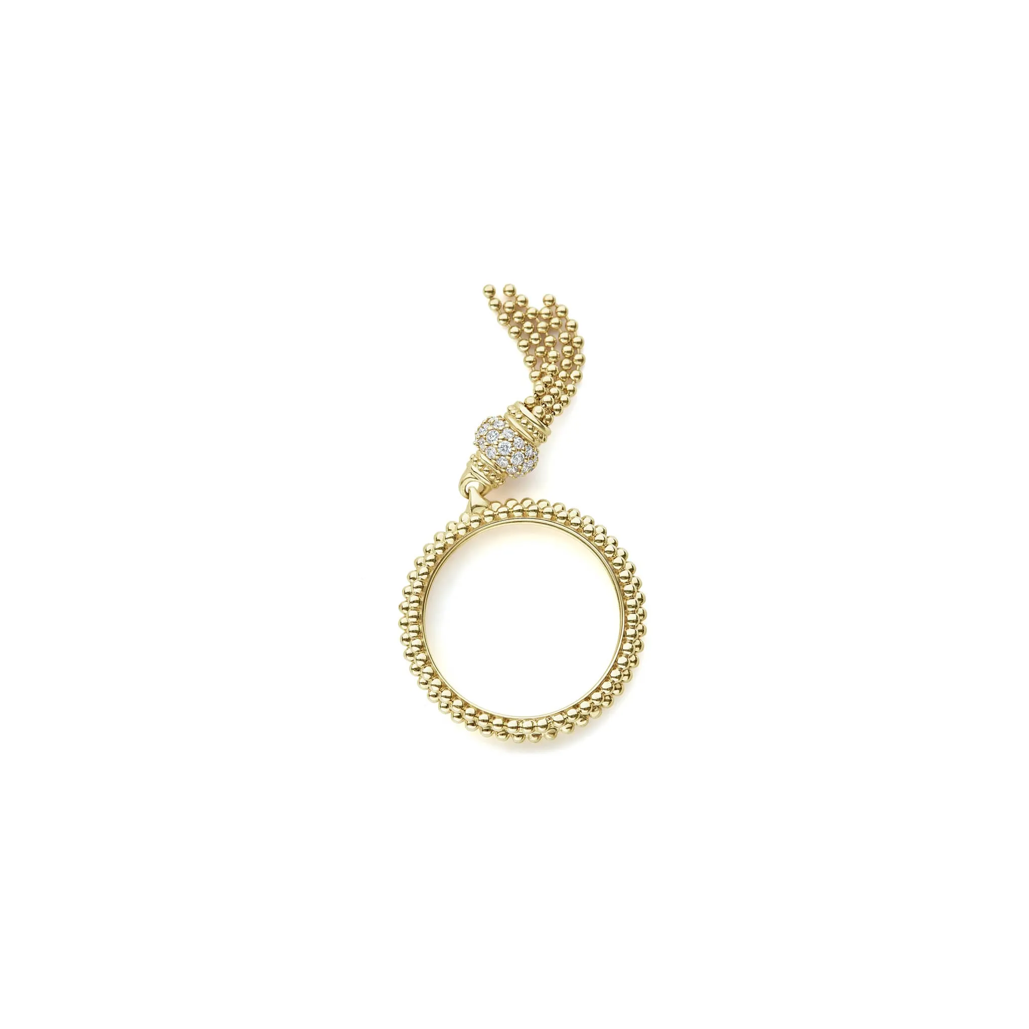 Caviar Gold Caviar Tassel Diamond Ring sold by LAGOS product image thumbnail 3