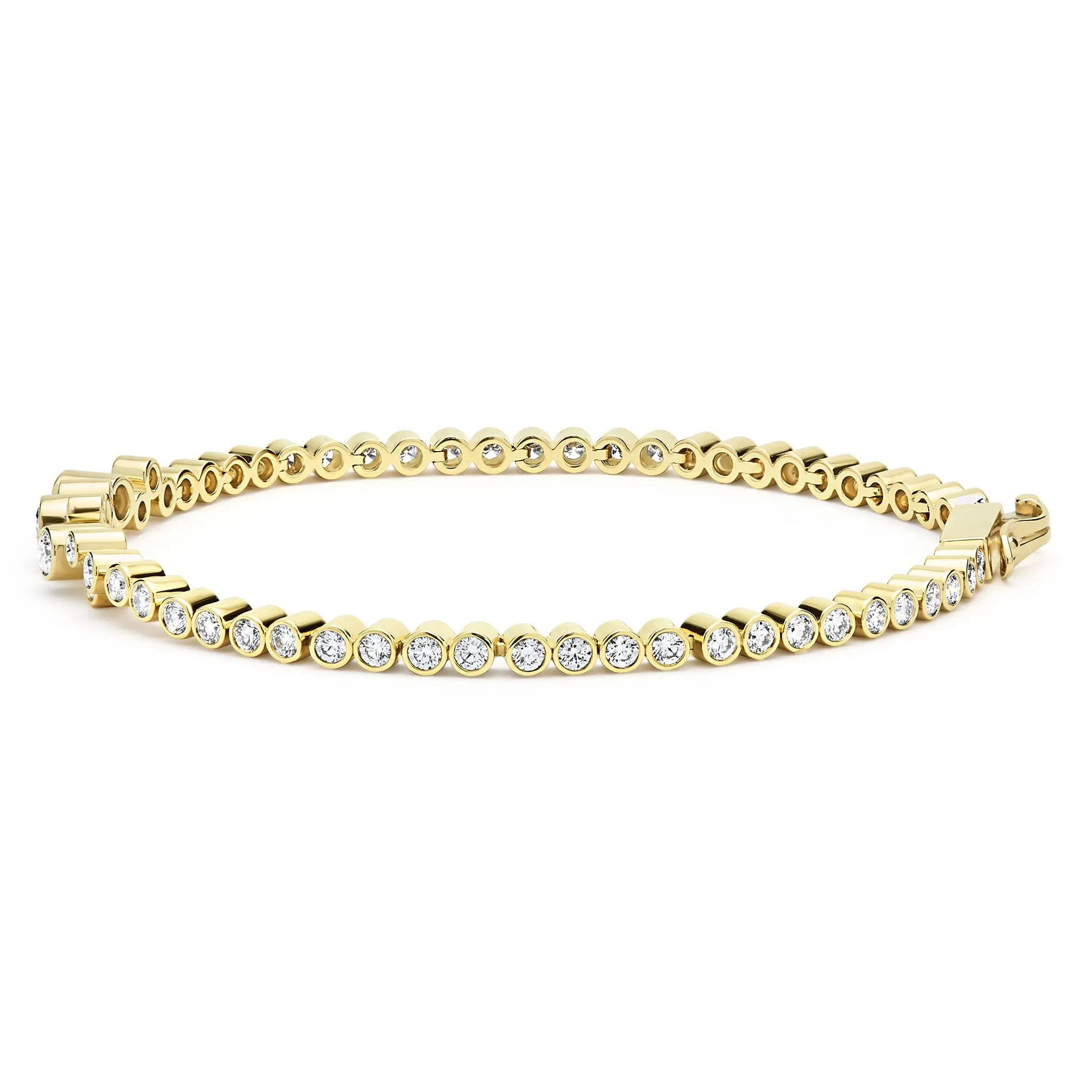 Fizz 18K Gold Diamond Tennis Bracelet (studio) sold by LAGOS product image thumbnail 3