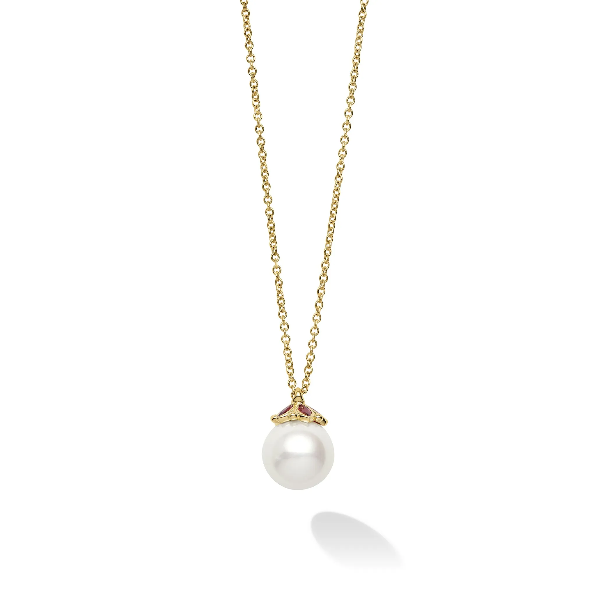 Studio 18K Gold Pearl Pendant Necklace sold by LAGOS
