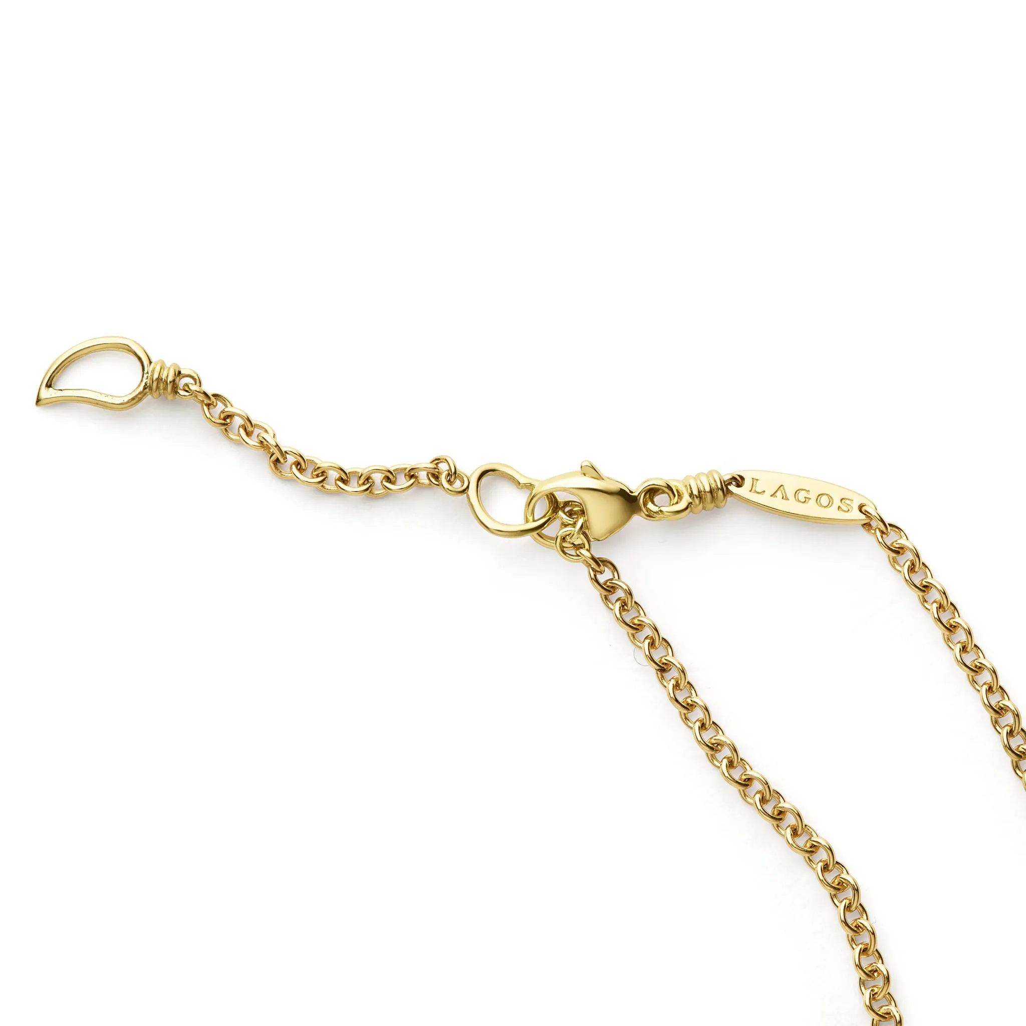 Covet Single Station Round Onyx Bracelet sold by LAGOS product image thumbnail 4