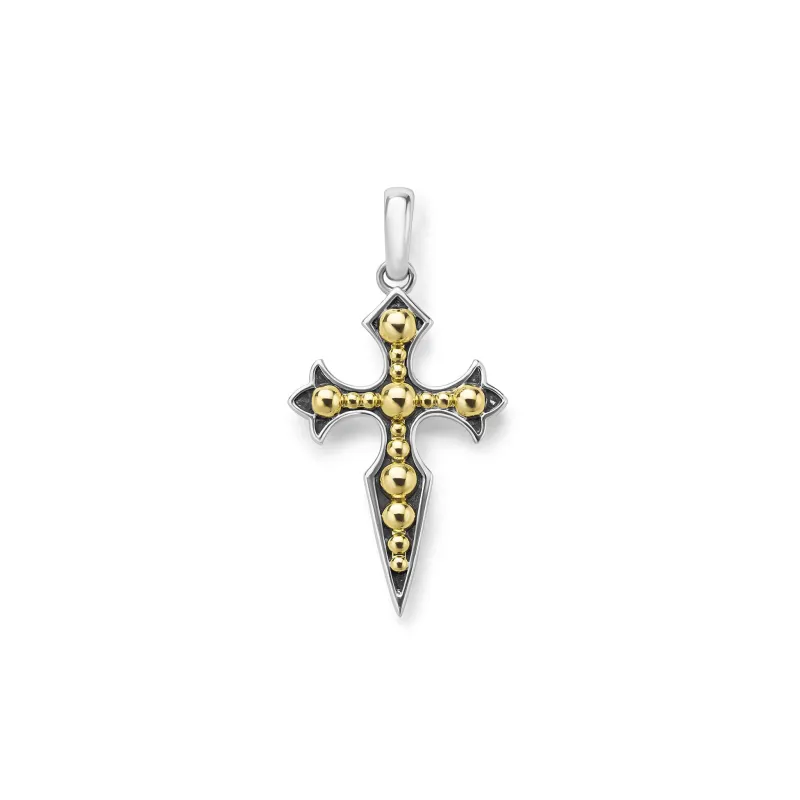 Anthem Two-Tone Medieval Cross Amulet sold by LAGOS