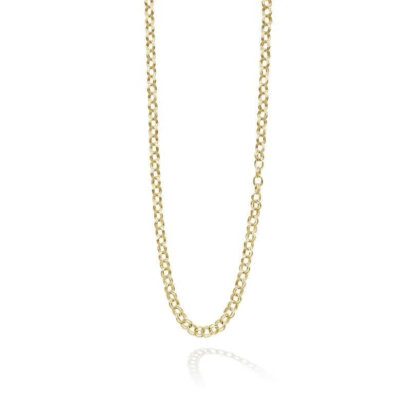 Anthem 18K Gold High Jinks Link Chain Necklace | 3.5mm sold by LAGOS