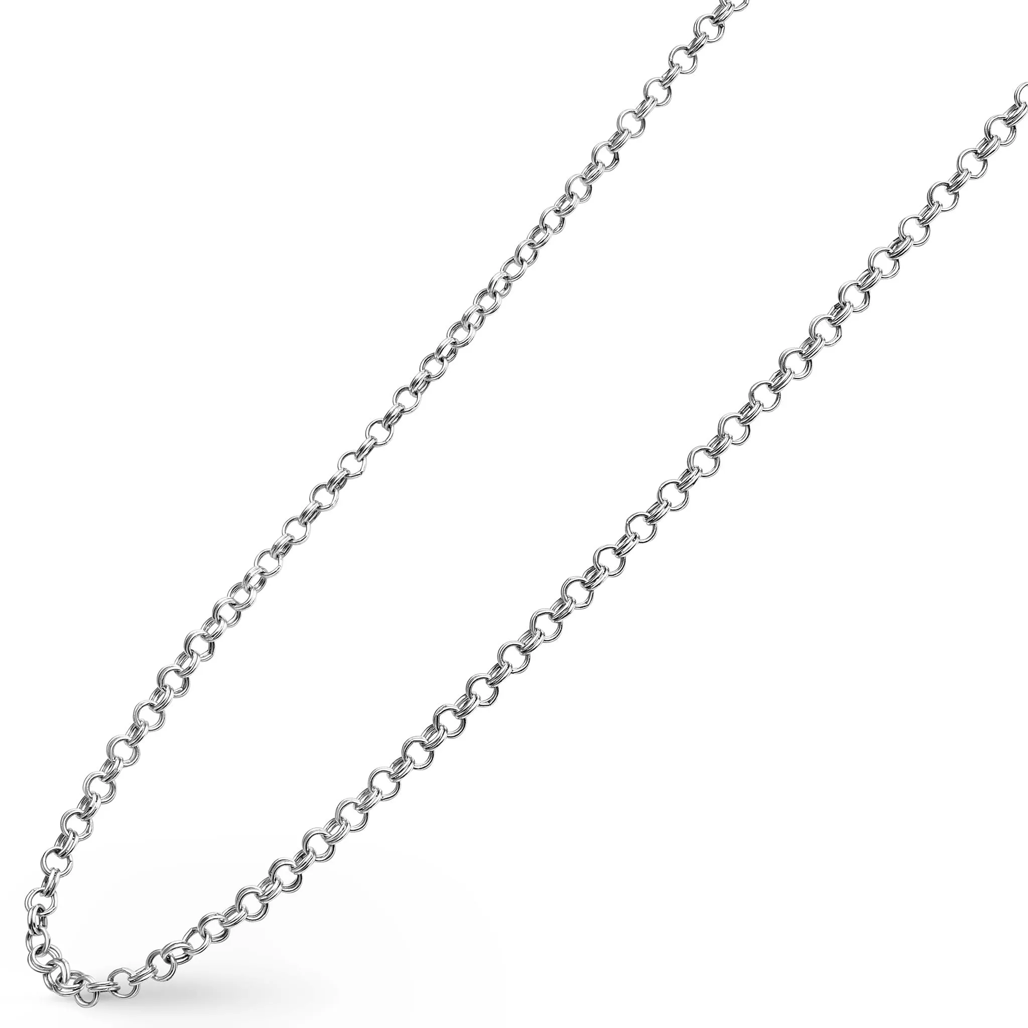 Anthem Silver High Jinks Link Chain Necklace | 3.5mm sold by LAGOS product image thumbnail 4