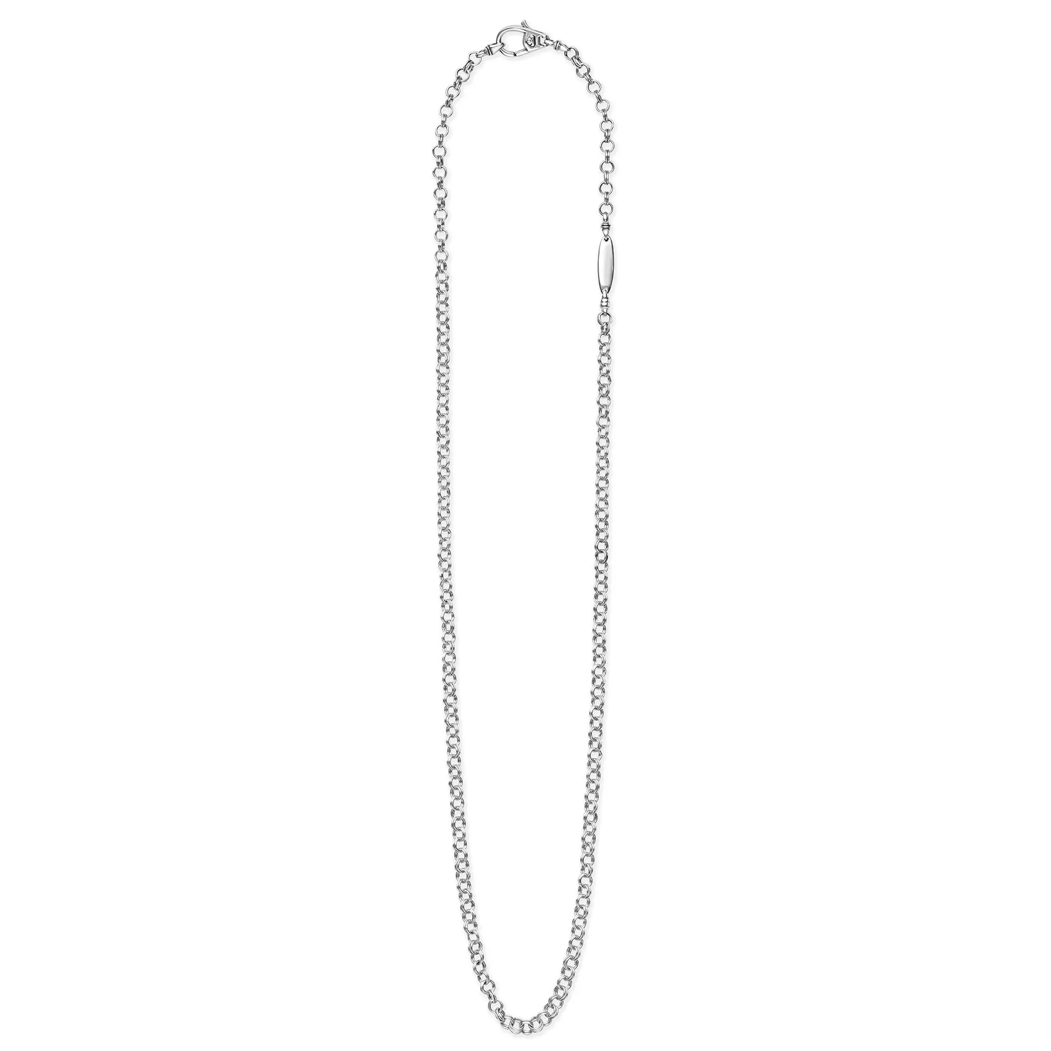 Anthem Silver High Jinks Link Chain Necklace | 3.5mm sold by LAGOS product image thumbnail 3