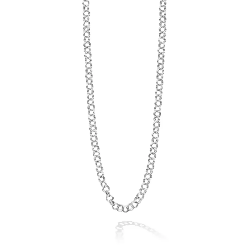 Anthem Silver High Jinks Link Chain Necklace | 3.5mm sold by LAGOS