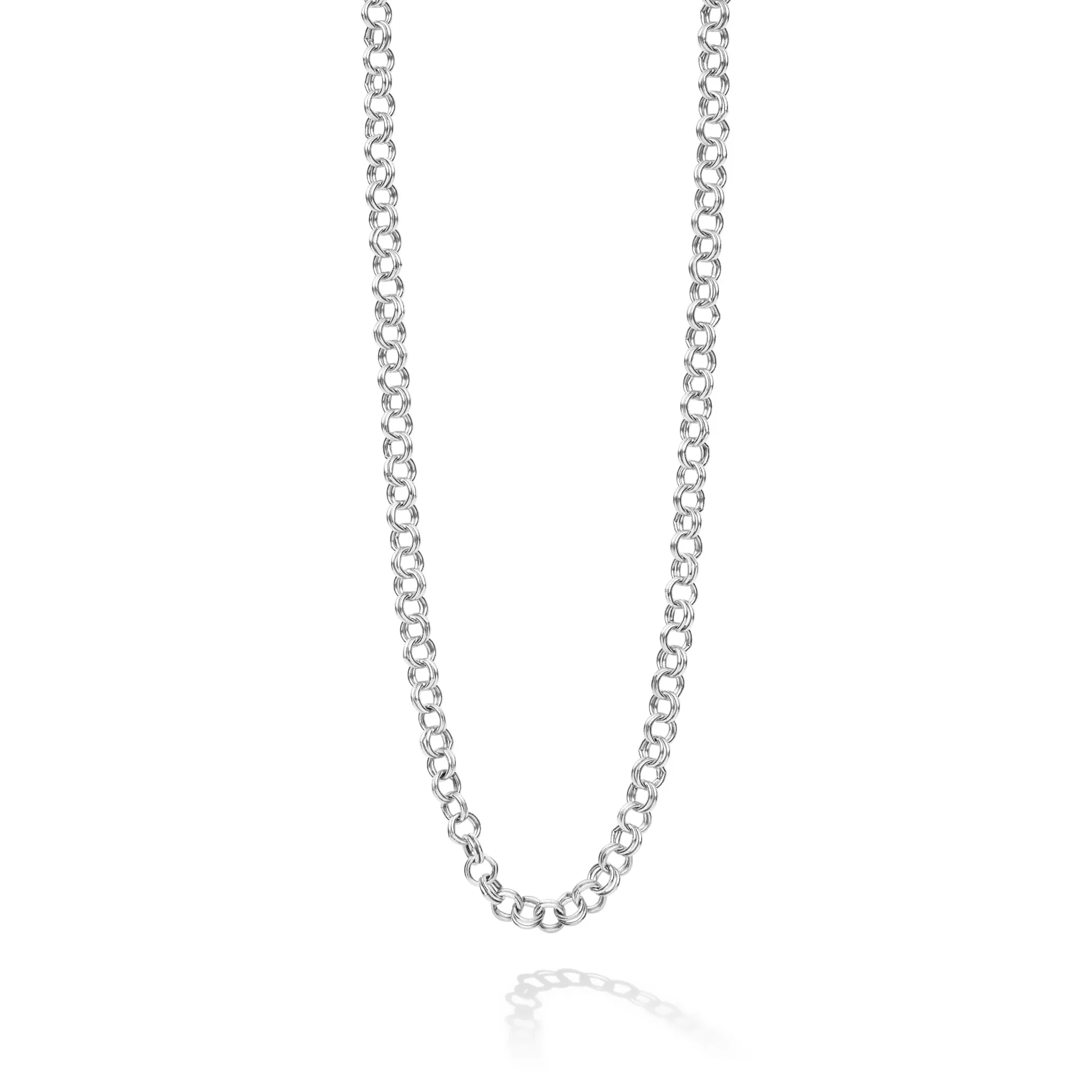 Anthem Silver High Jinks Link Chain Necklace | 3.5mm sold by LAGOS