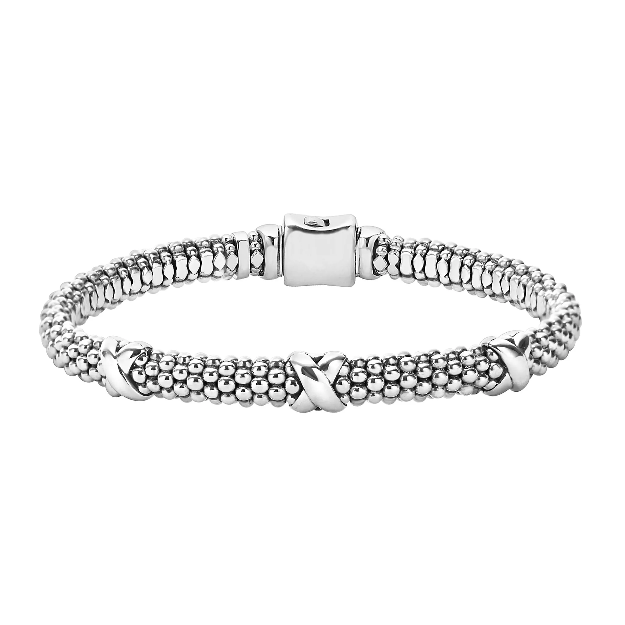 Embrace Silver X Bracelet Gift Set sold by LAGOS product image thumbnail 2