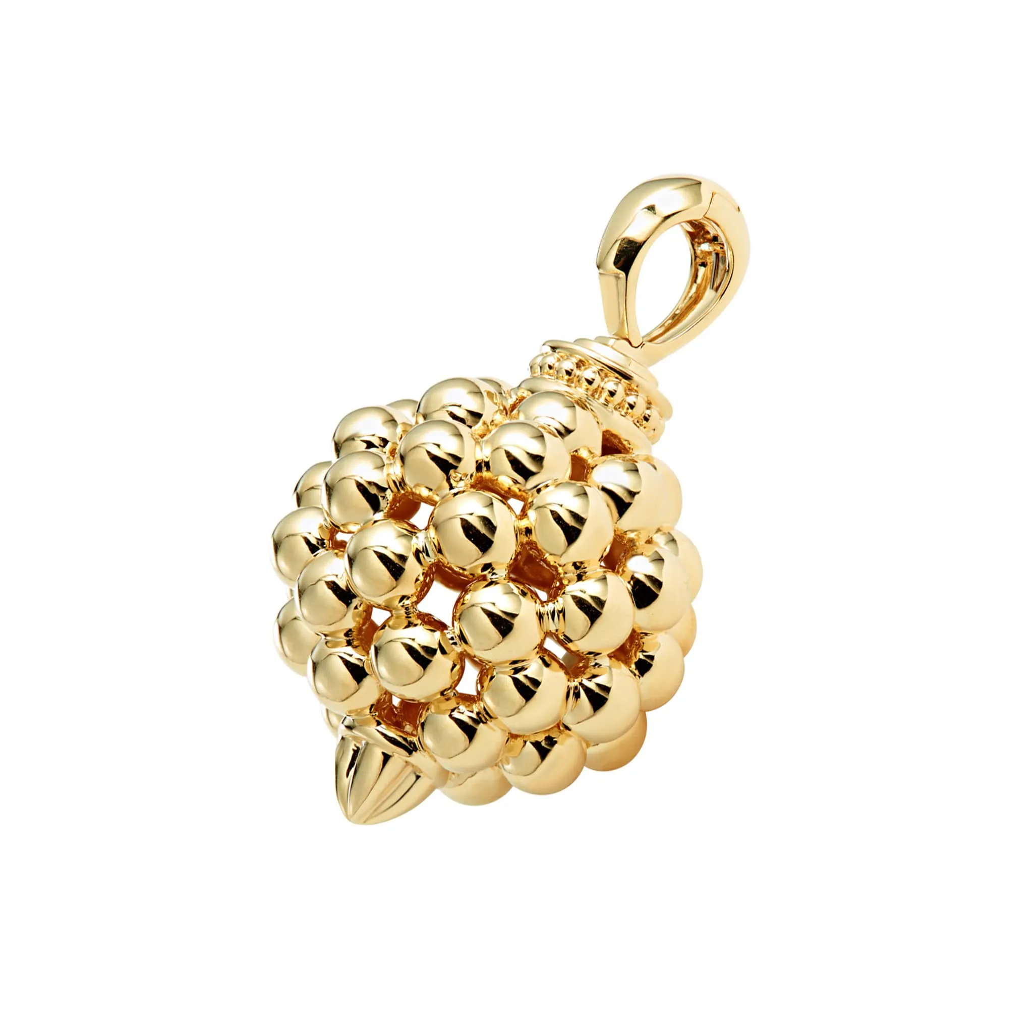 Caviar Gold Elevated Caviar Beaded Pendant sold by LAGOS product image thumbnail 3