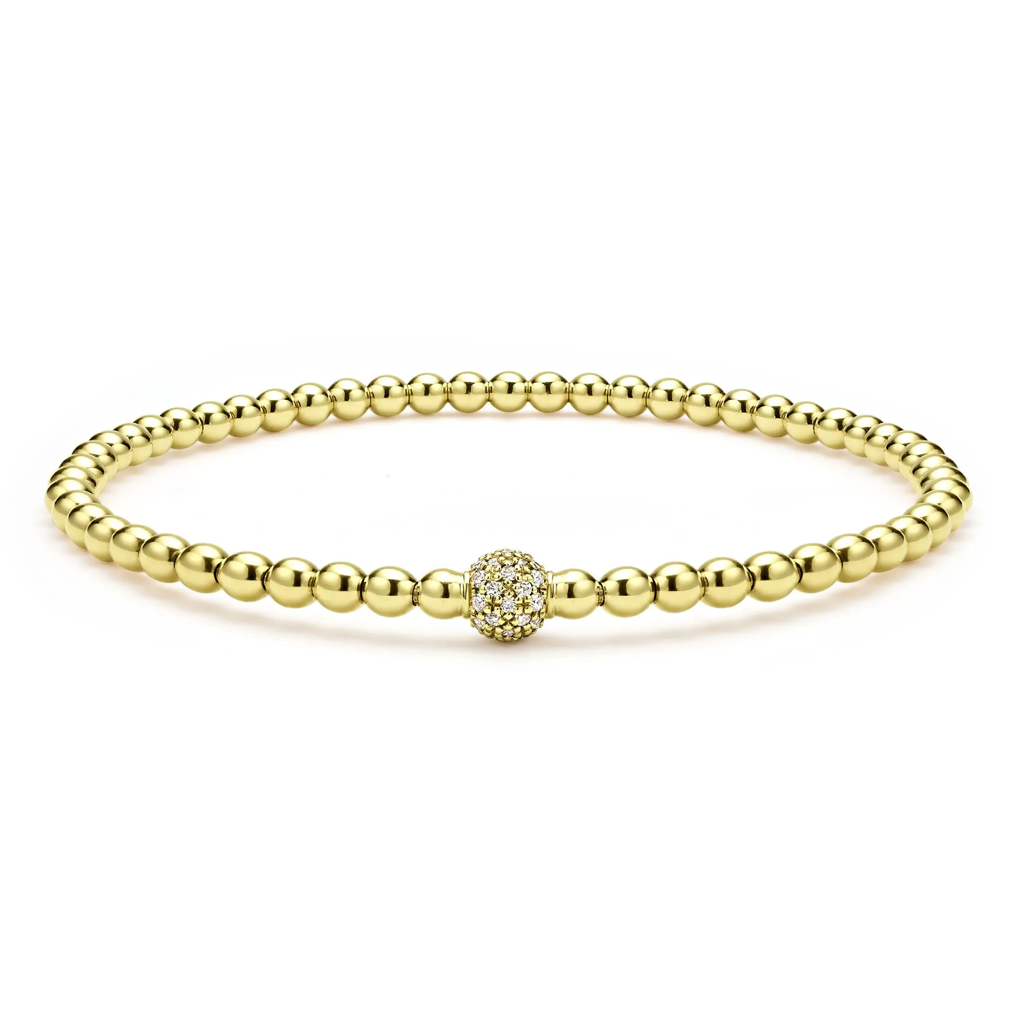 Caviar Gold 18K Gold Caviar Beaded Bracelet Gift Set sold by LAGOS product image thumbnail 3