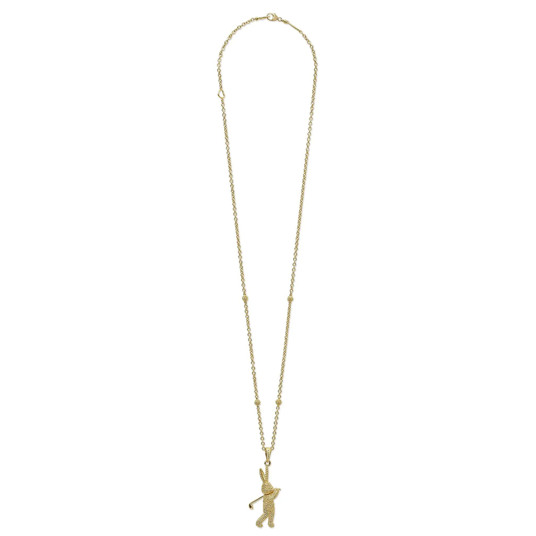 Rare Wonders 18K Gold Golf Karat Pendant Necklace sold by LAGOS product image thumbnail 3