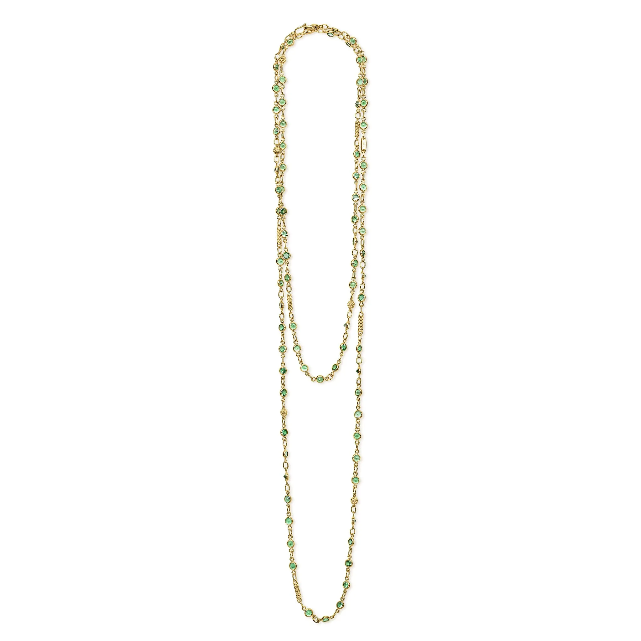 18K Garnet Tsavorite Necklace sold by LAGOS product image thumbnail 2