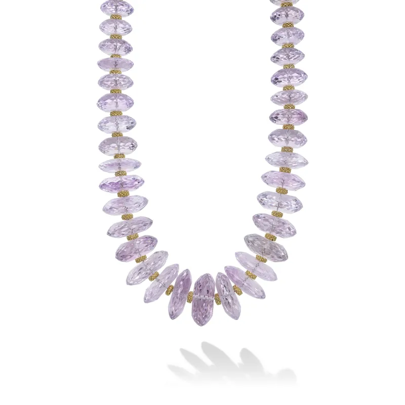 Studio 18K Pink Amethyst Necklace sold by LAGOS