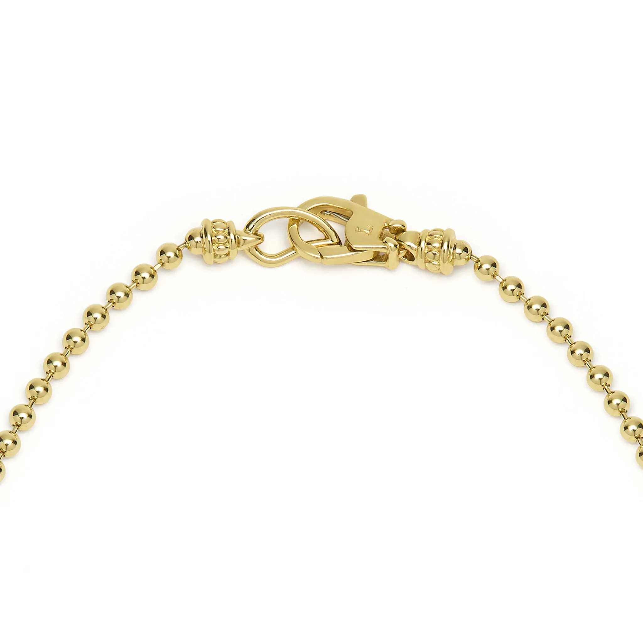 18K Gold Diamond Beaded Bracelet (Studio) sold by LAGOS product image thumbnail 5