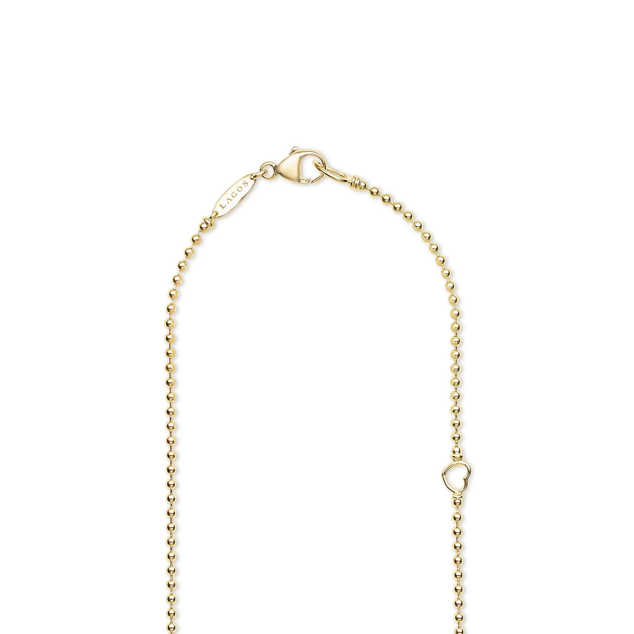 18K Gold Nineteen Cluster Diamond Necklace (Studio) sold by LAGOS product image thumbnail 5