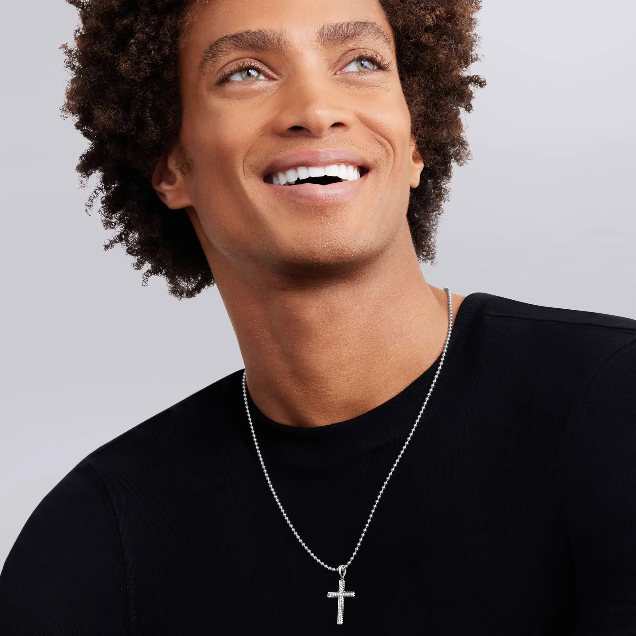 Anthem Diamond Cross Amulet Necklace sold by LAGOS product image thumbnail 2