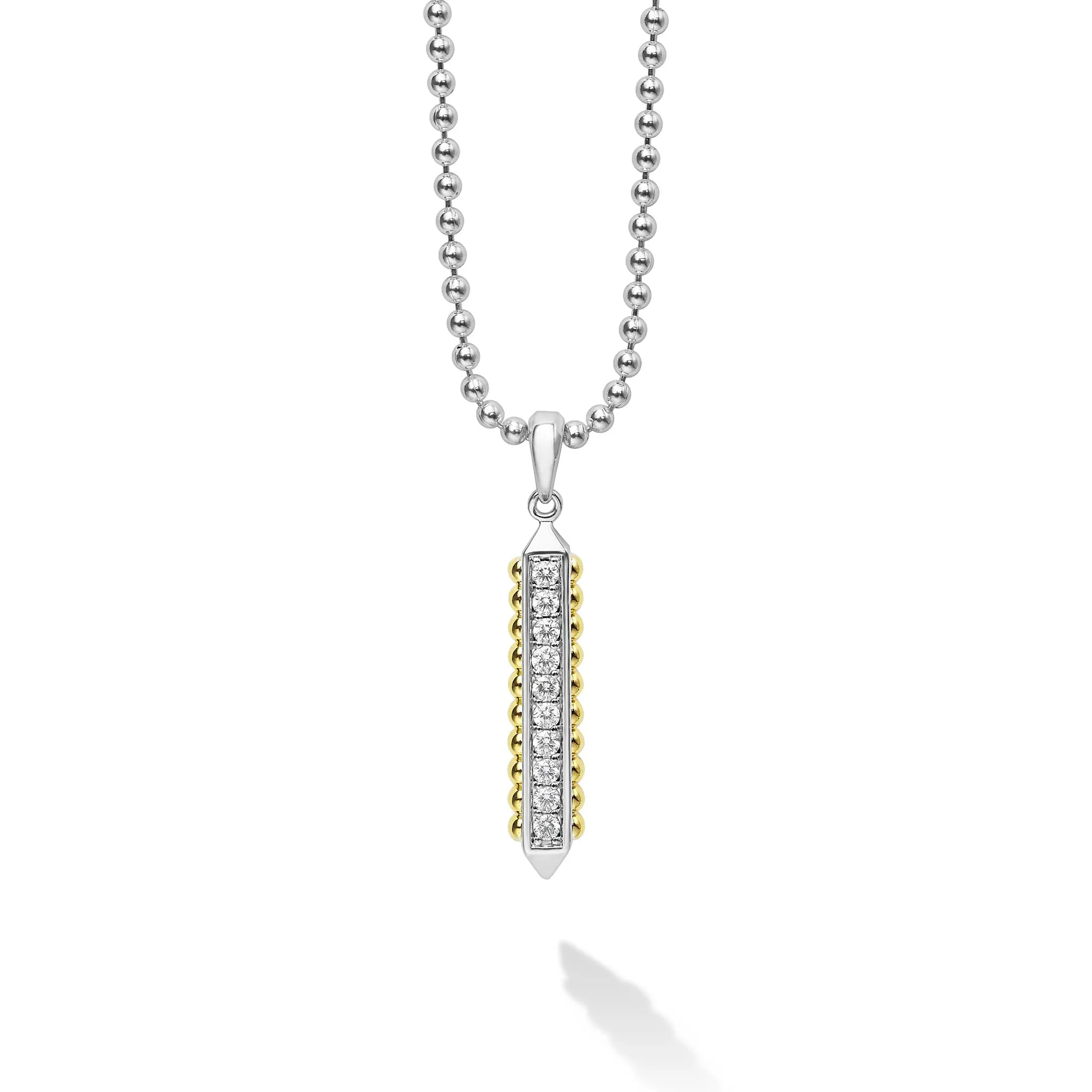 Anthem Diamond Bar Amulet Necklace sold by LAGOS