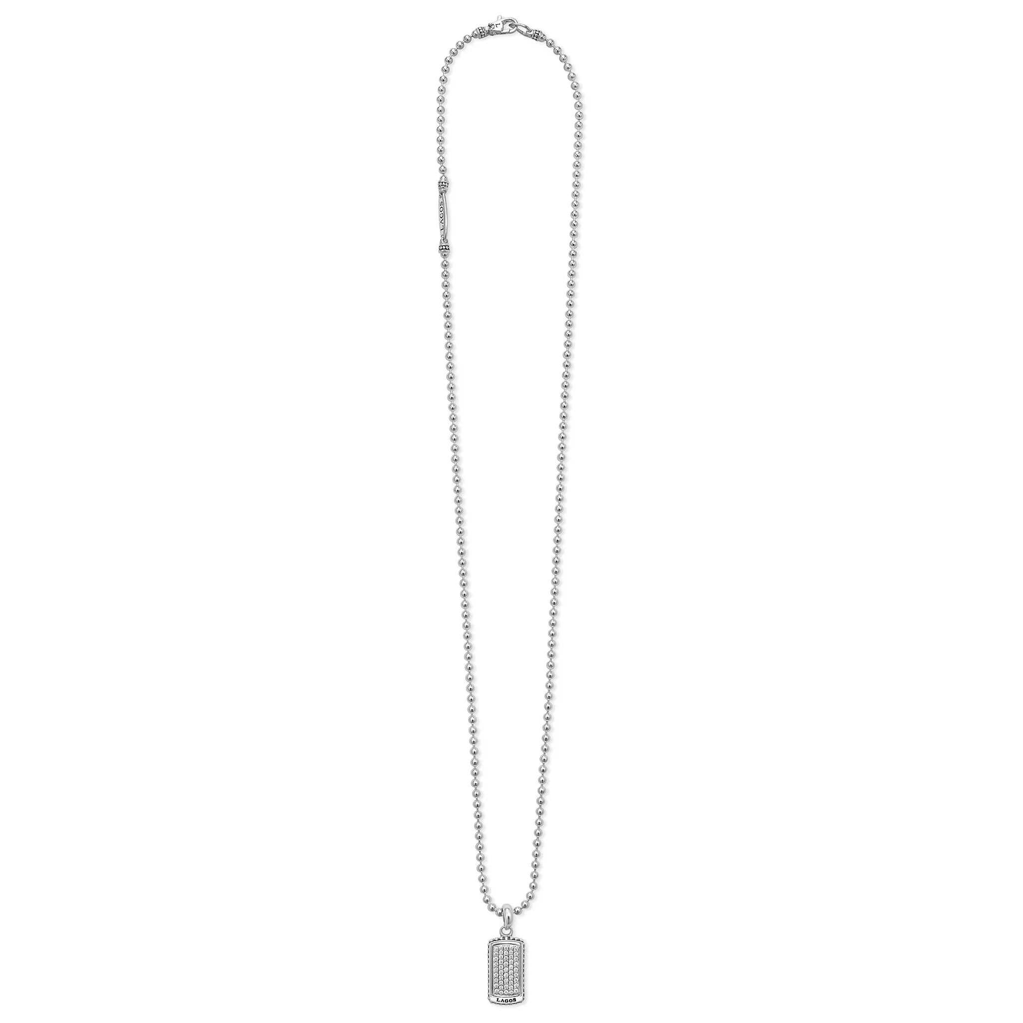 Anthem Diamond Tag Amulet Necklace sold by LAGOS product image thumbnail 3