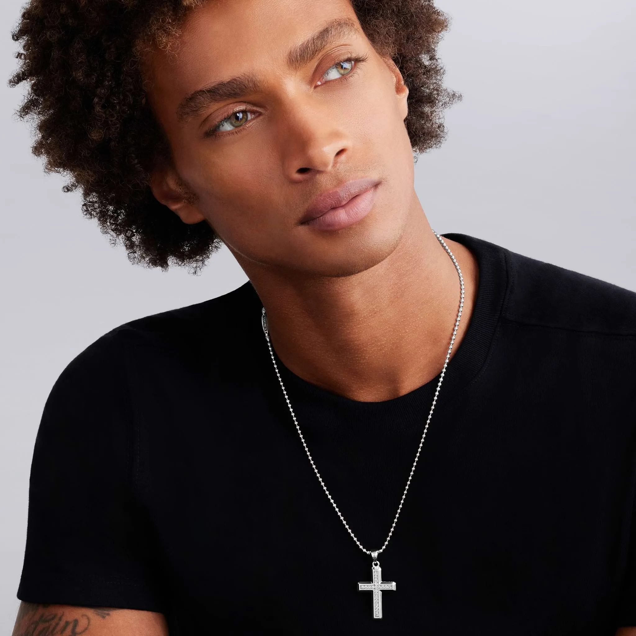 Anthem Diamond Cross Amulet sold by LAGOS product image thumbnail 2