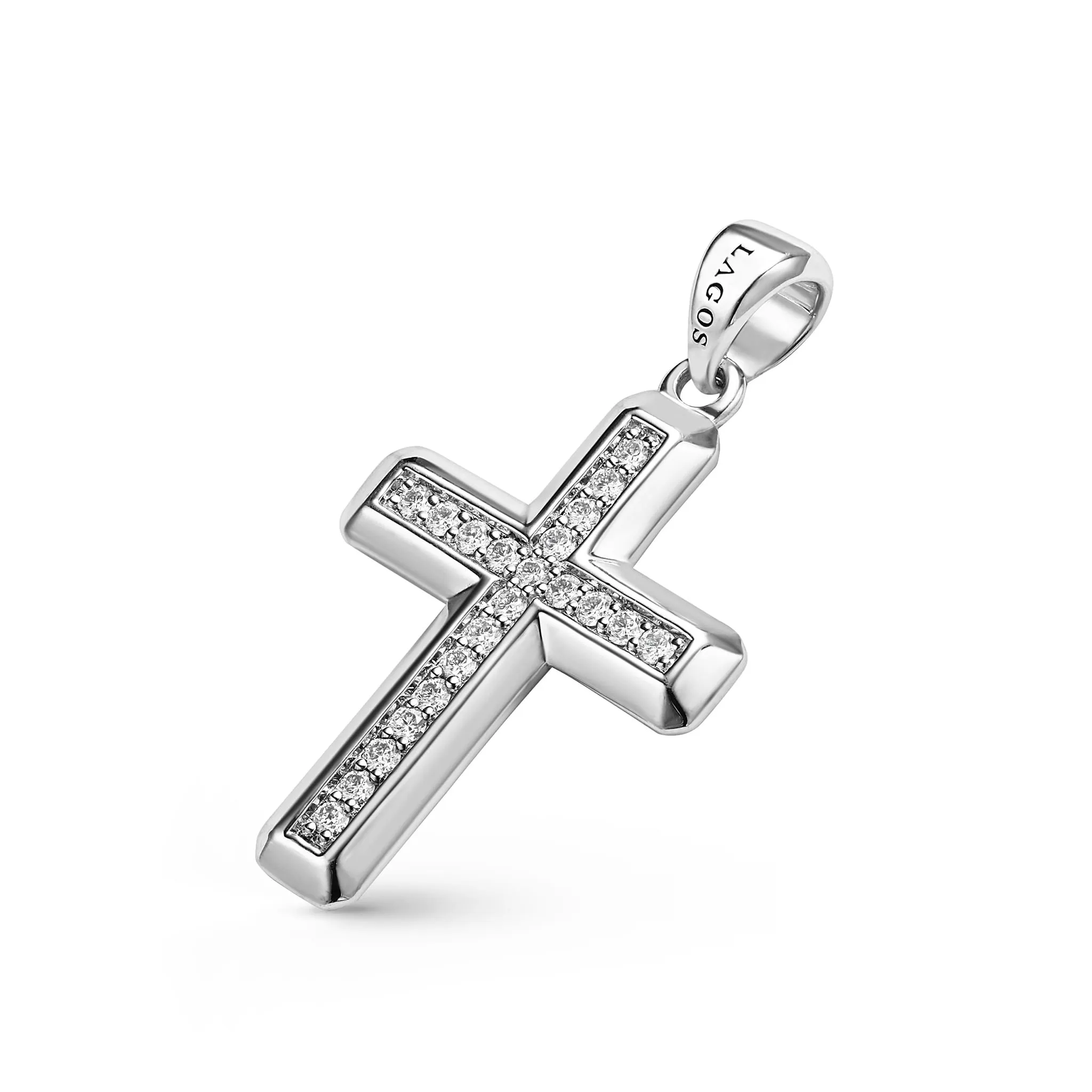 Anthem Diamond Cross Amulet sold by LAGOS product image thumbnail 3