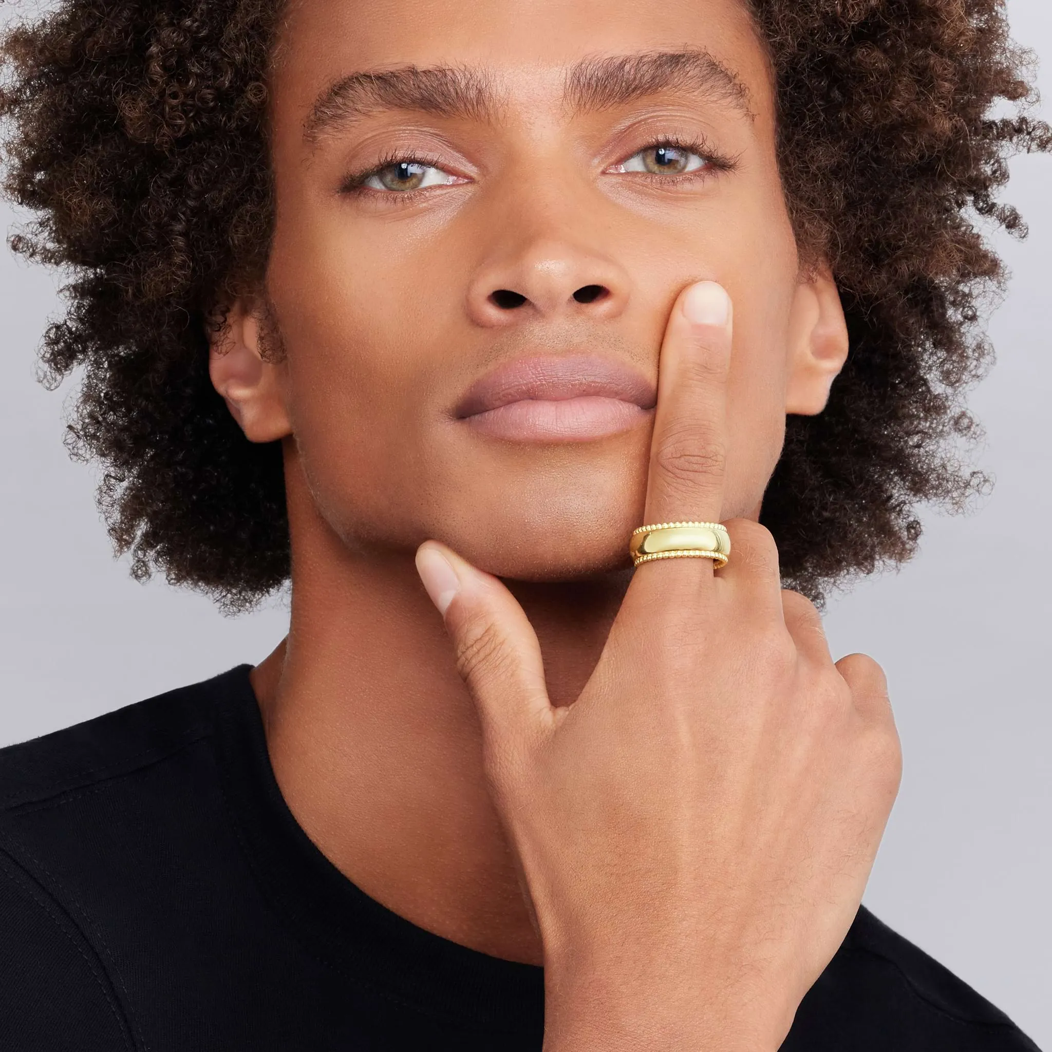 Anthem 18K Gold Band Ring sold by LAGOS product image thumbnail 2