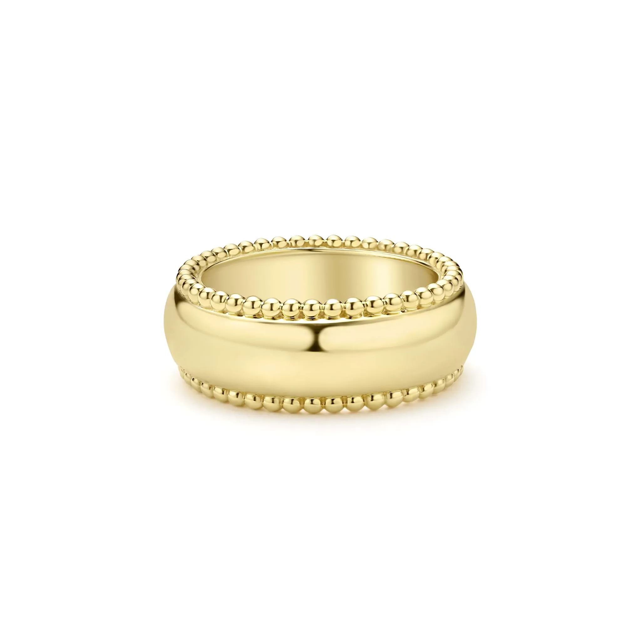 Anthem 18K Gold Band Ring sold by LAGOS product image thumbnail 3
