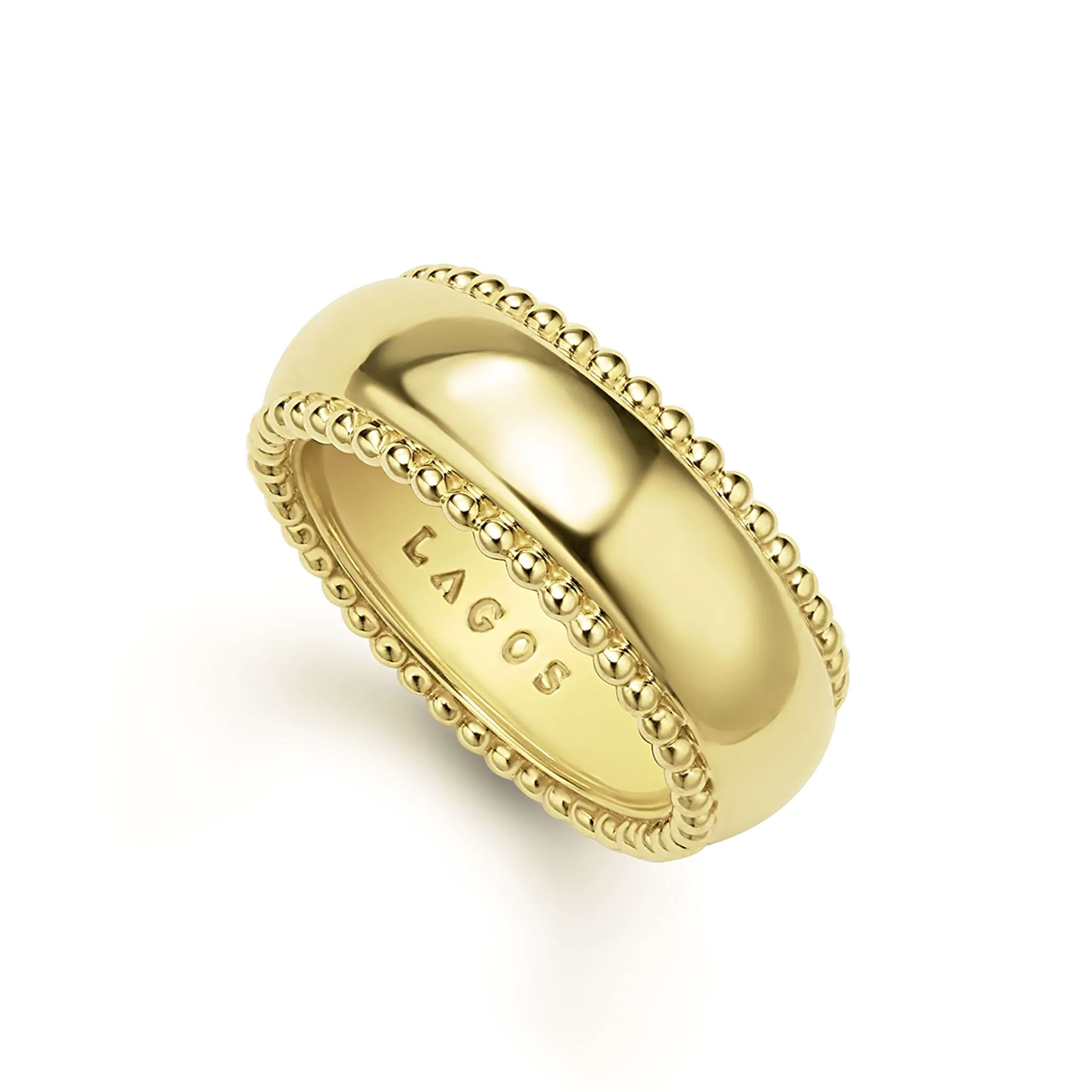 Anthem 18K Gold Band Ring sold by LAGOS