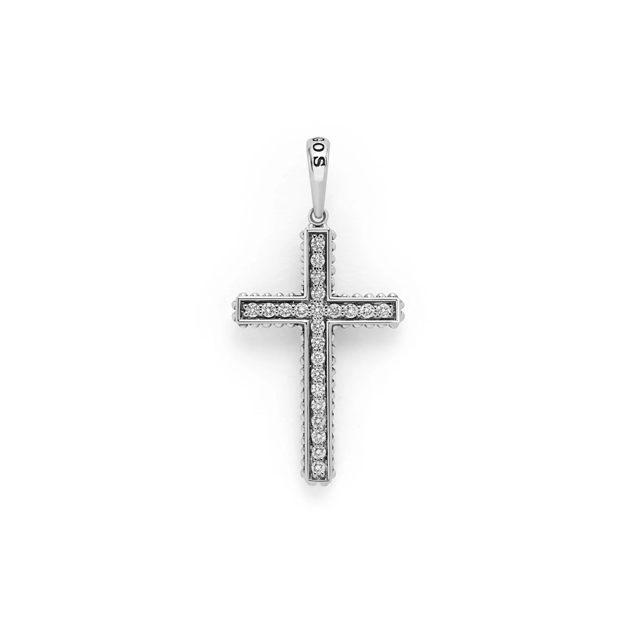 Anthem Diamond Cross Amulet sold by LAGOS