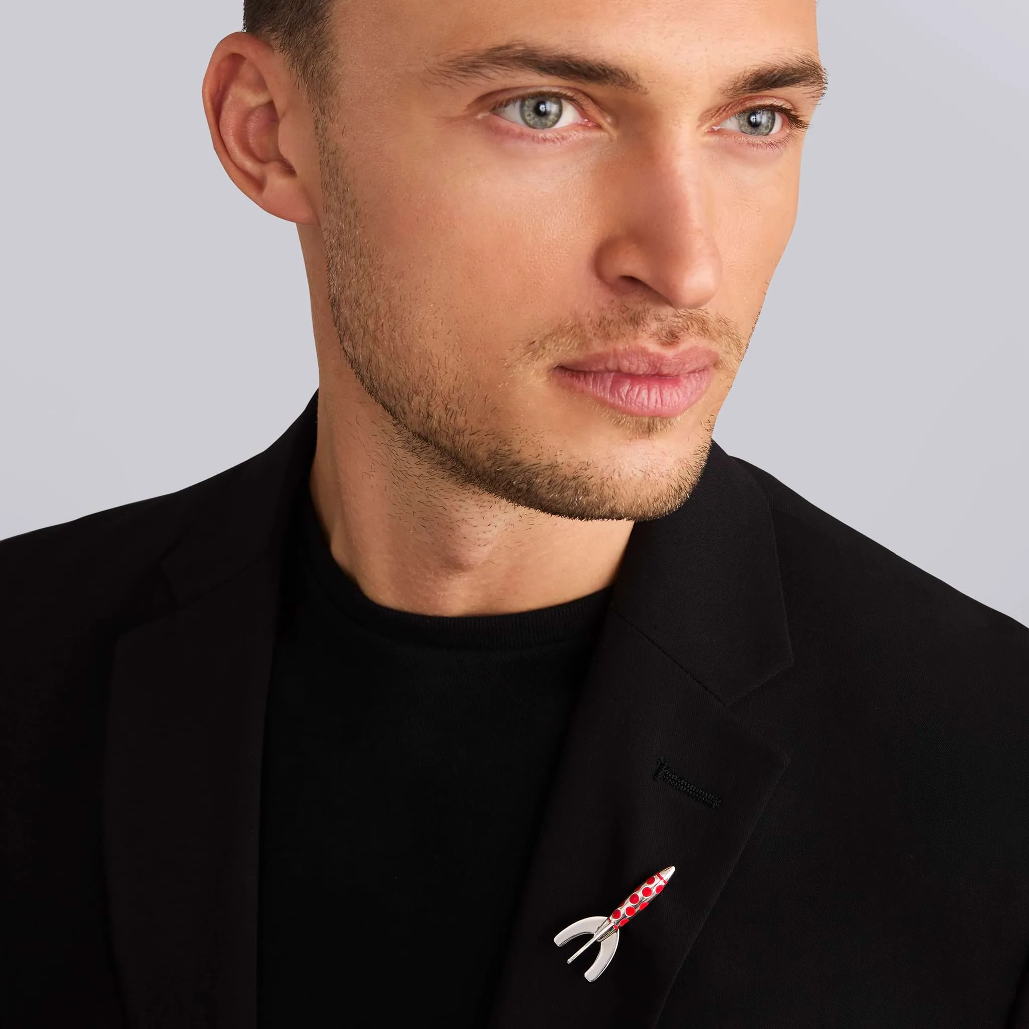 Anthem Rocket Red Enamel Pin sold by LAGOS product image thumbnail 2