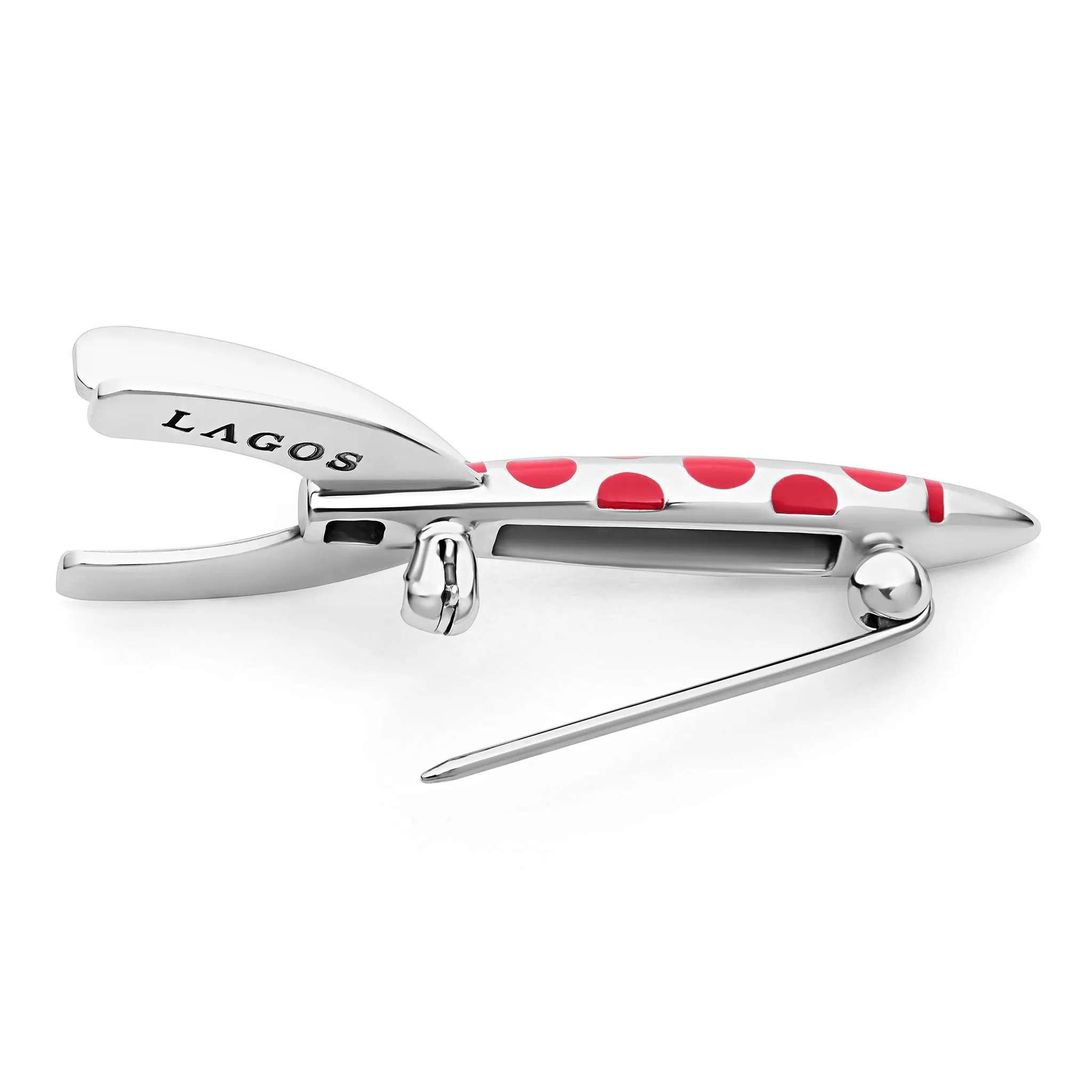 Anthem Rocket Red Enamel Pin sold by LAGOS product image thumbnail 3