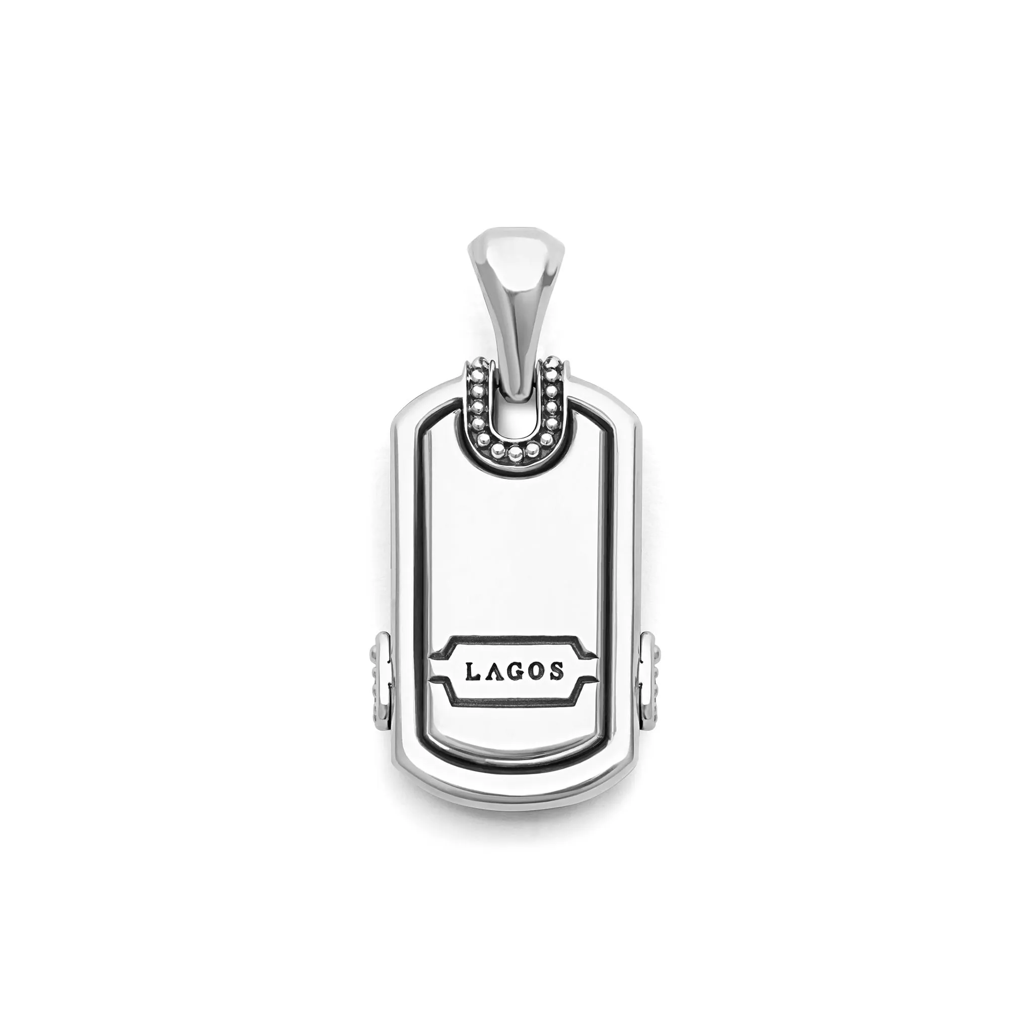 Anthem Black Turquoise Tag Amulet sold by LAGOS product image thumbnail 4