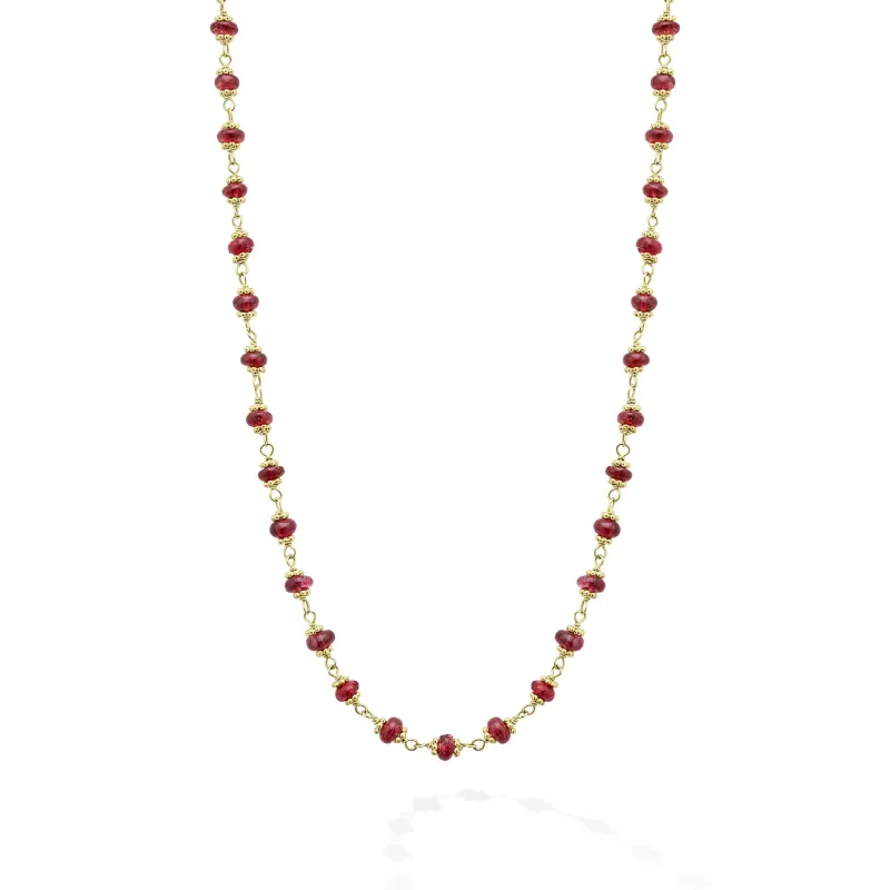 Studio 18K Gold Ruby Necklace sold by LAGOS