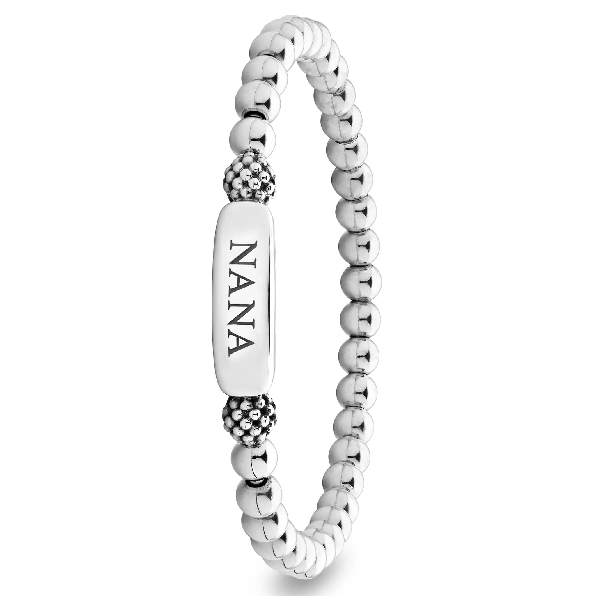 Signature Caviar Nana Stretch Bead Bracelet sold by LAGOS product image thumbnail 4