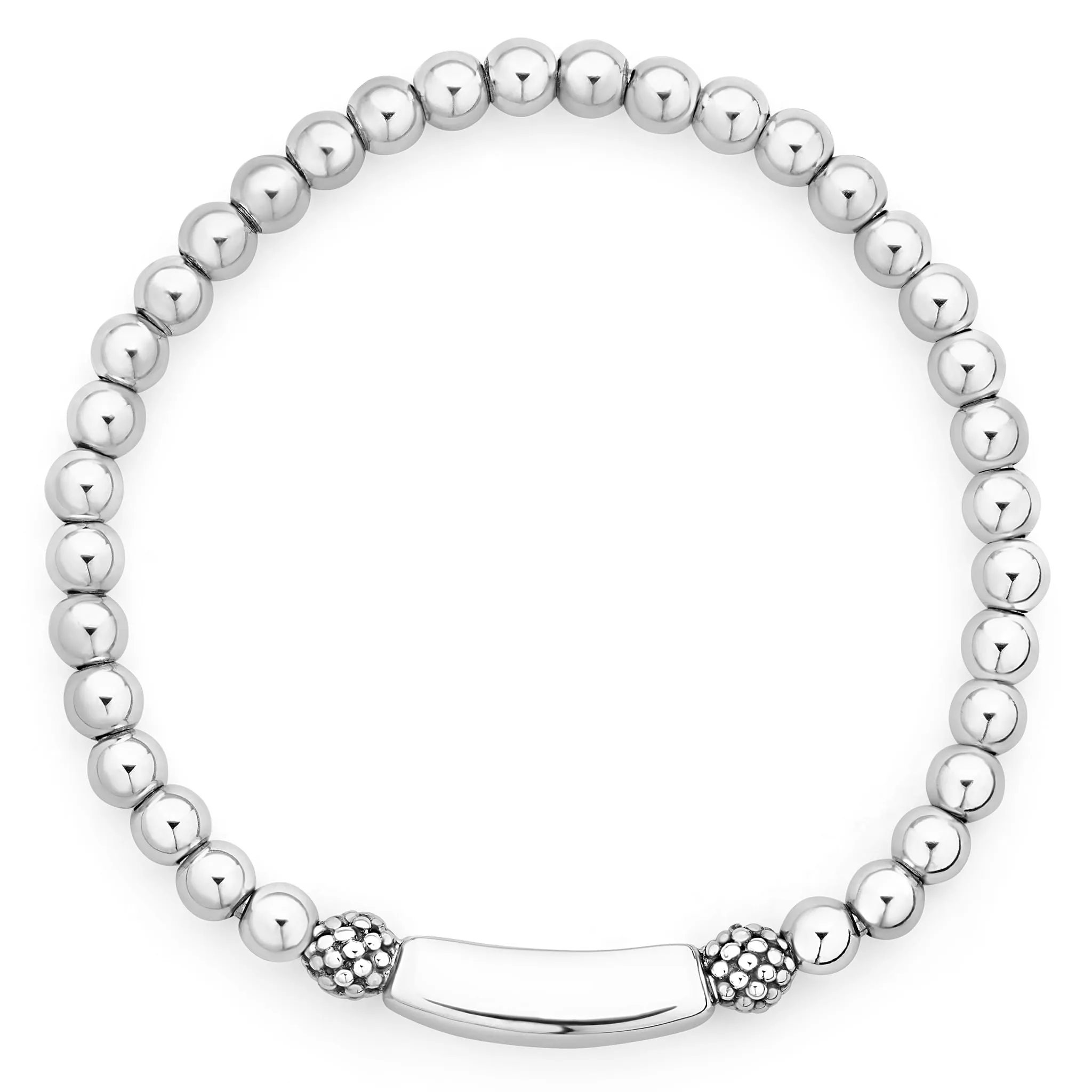 Signature Caviar Nana Stretch Bead Bracelet sold by LAGOS product image thumbnail 3