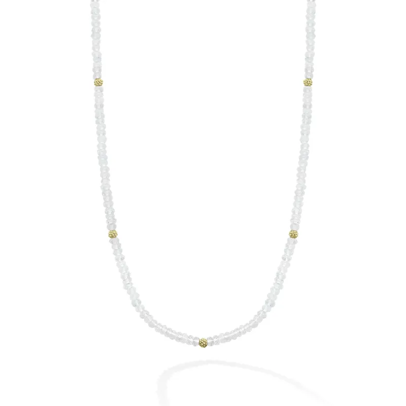 Studio 18K Gold Aquamarine Necklace sold by LAGOS