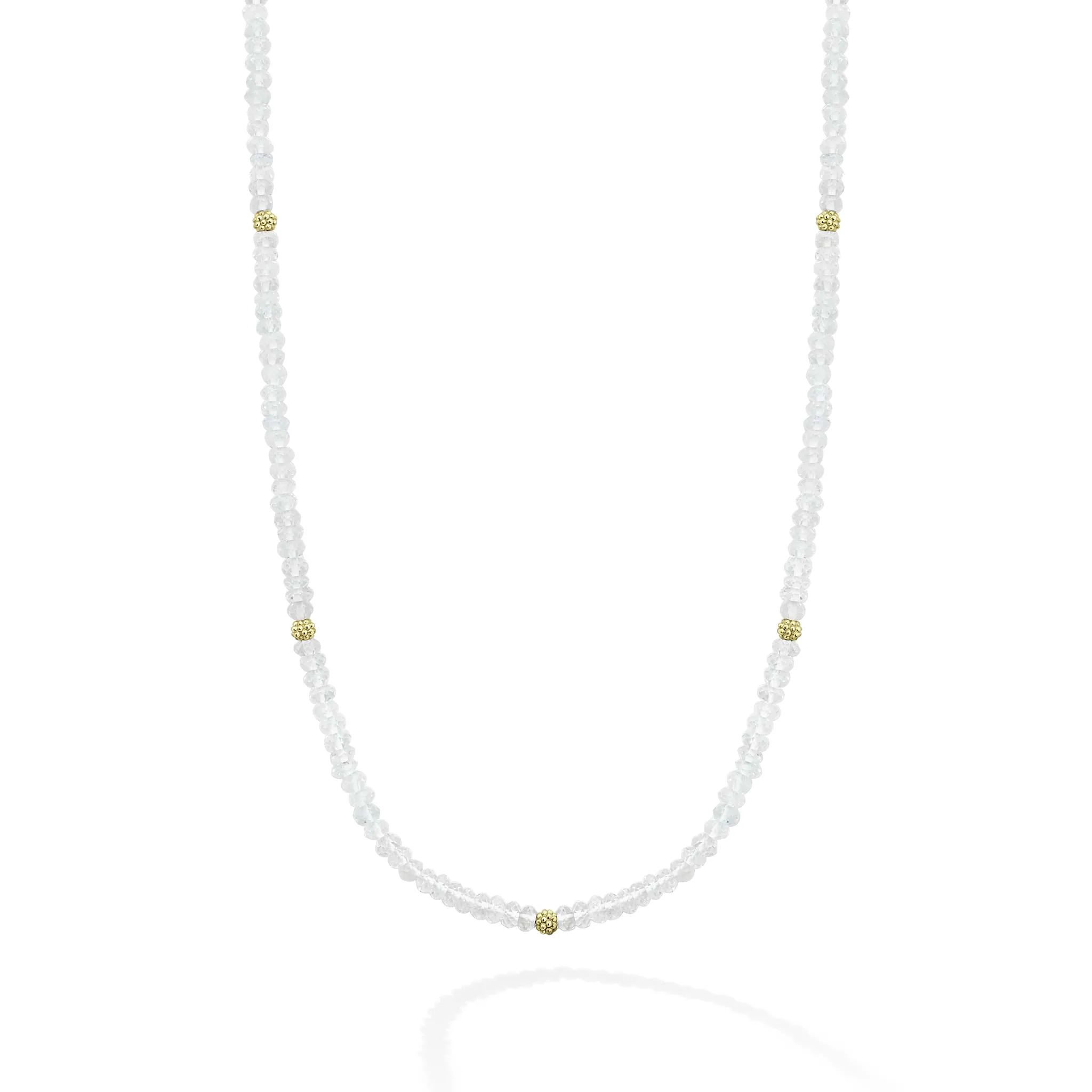 Studio 18K Gold Aquamarine Necklace sold by LAGOS