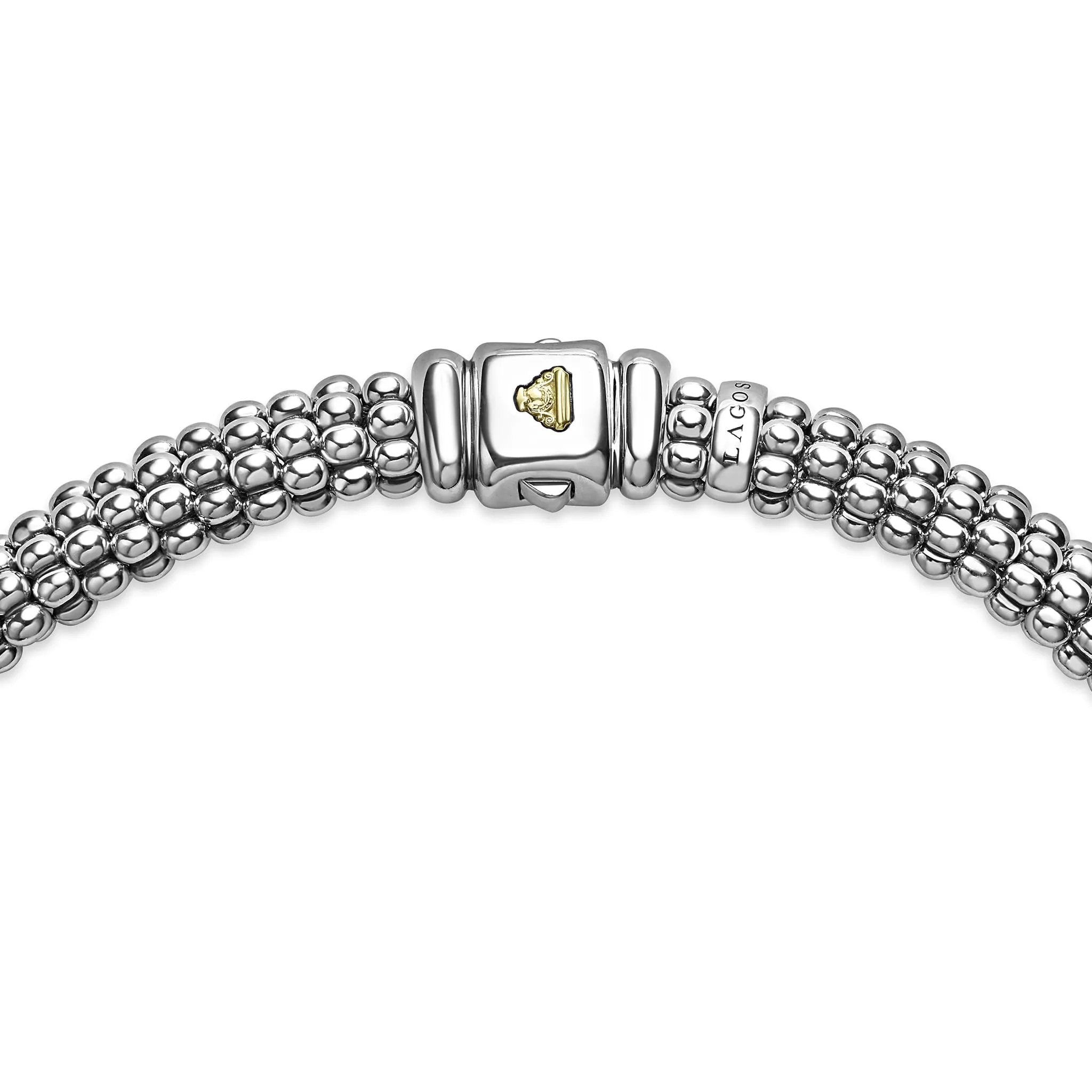 Embrace 18K Gold Diamond Station Necklace sold by LAGOS product image thumbnail 4