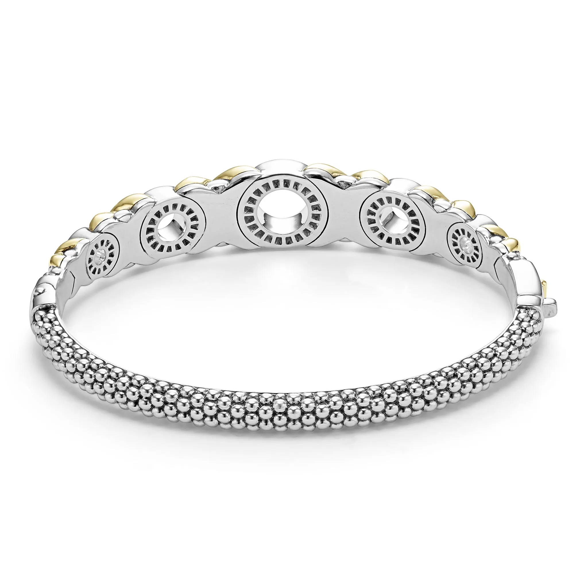 Embrace 18K Gold XO Diamond Bracelet sold by LAGOS product image thumbnail 3